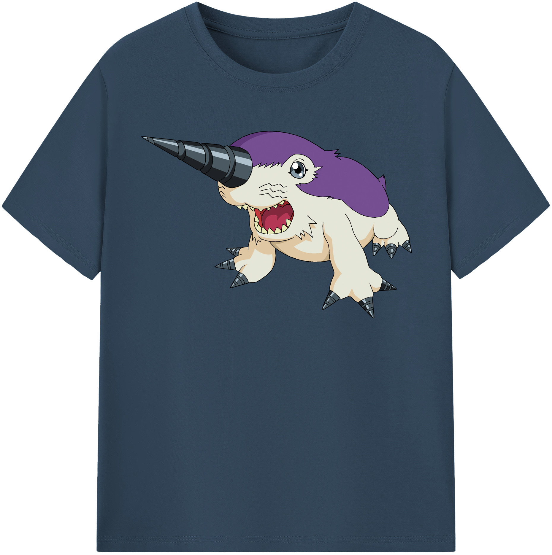 （画像用） Digimon デジタルモンスター/デジモン レディースカジュアルプリントTシャツ（綿100％）