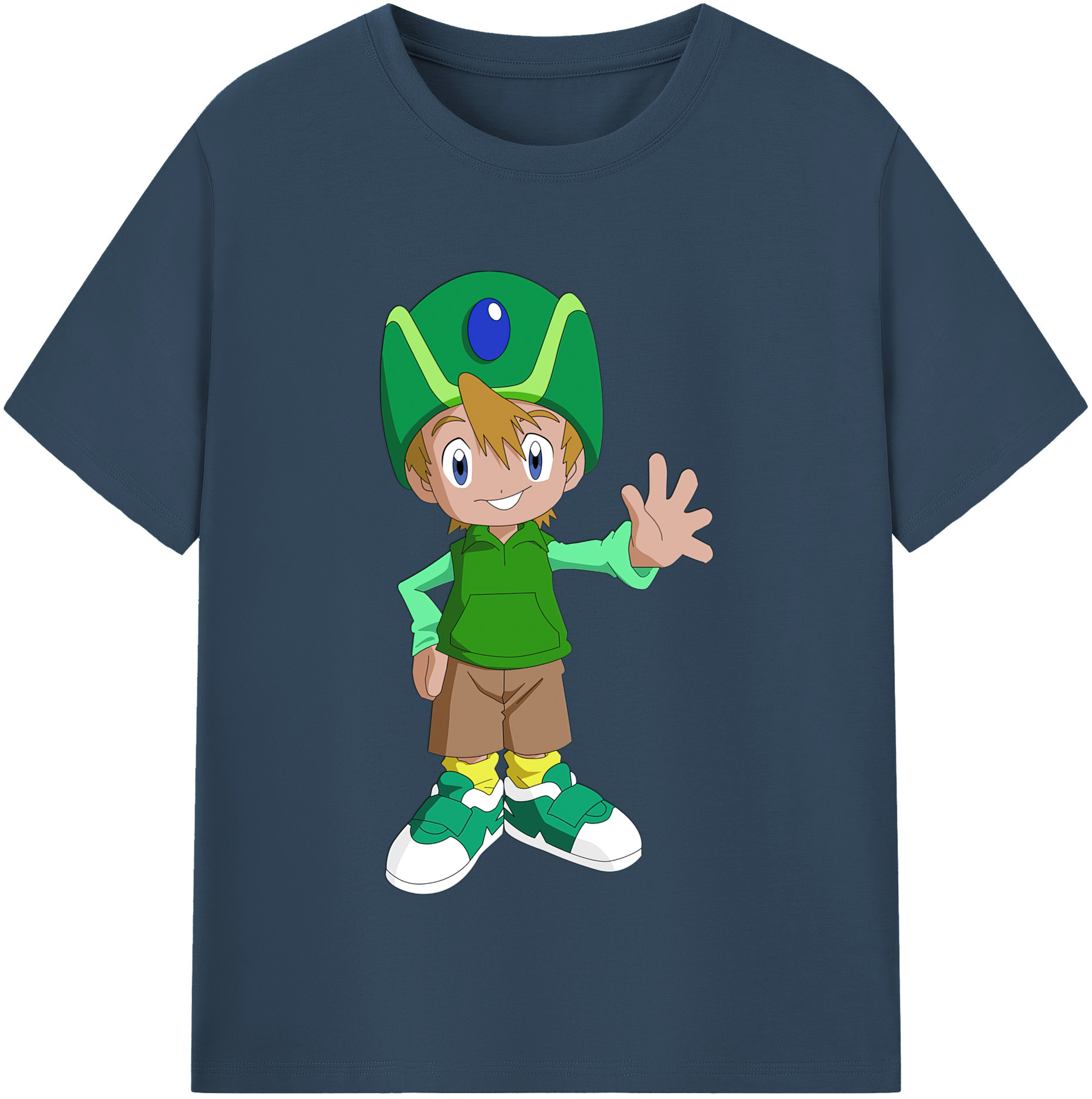（画像用） Digimon デジタルモンスター/デジモン レディースカジュアルプリントTシャツ（綿100％）