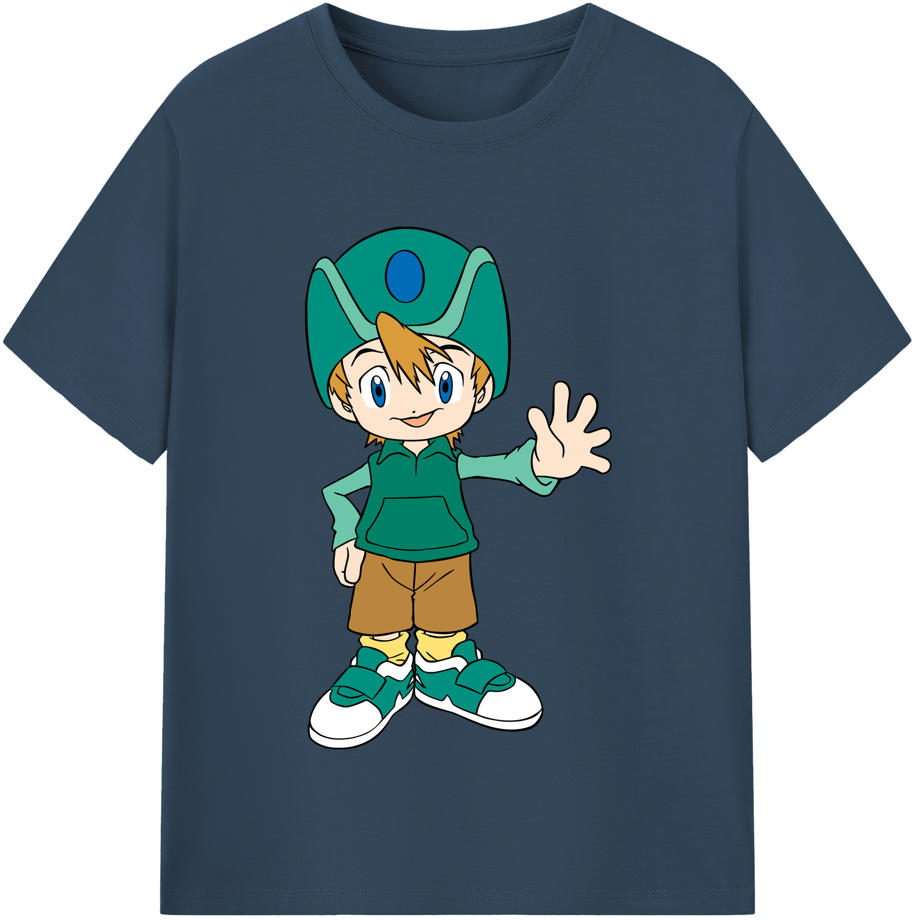 （画像用） Digimon デジタルモンスター/デジモン レディースカジュアルプリントTシャツ（綿100％）