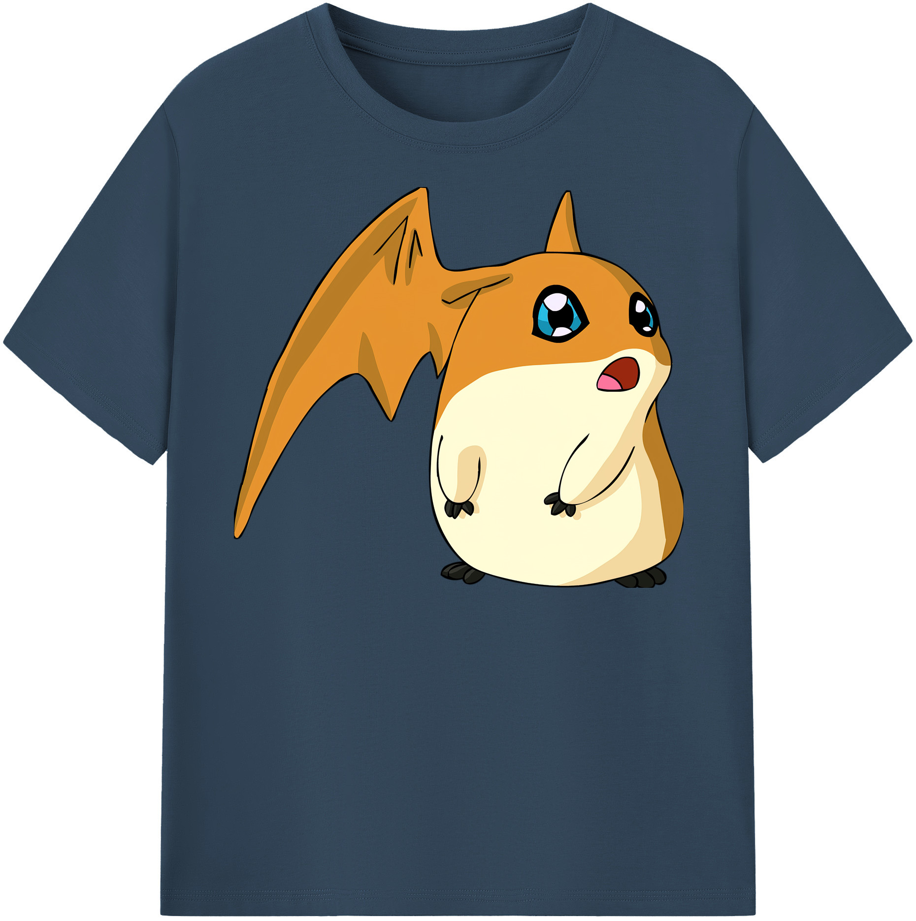 （画像用） Digimon デジタルモンスター/デジモン レディースカジュアルプリントTシャツ（綿100％）