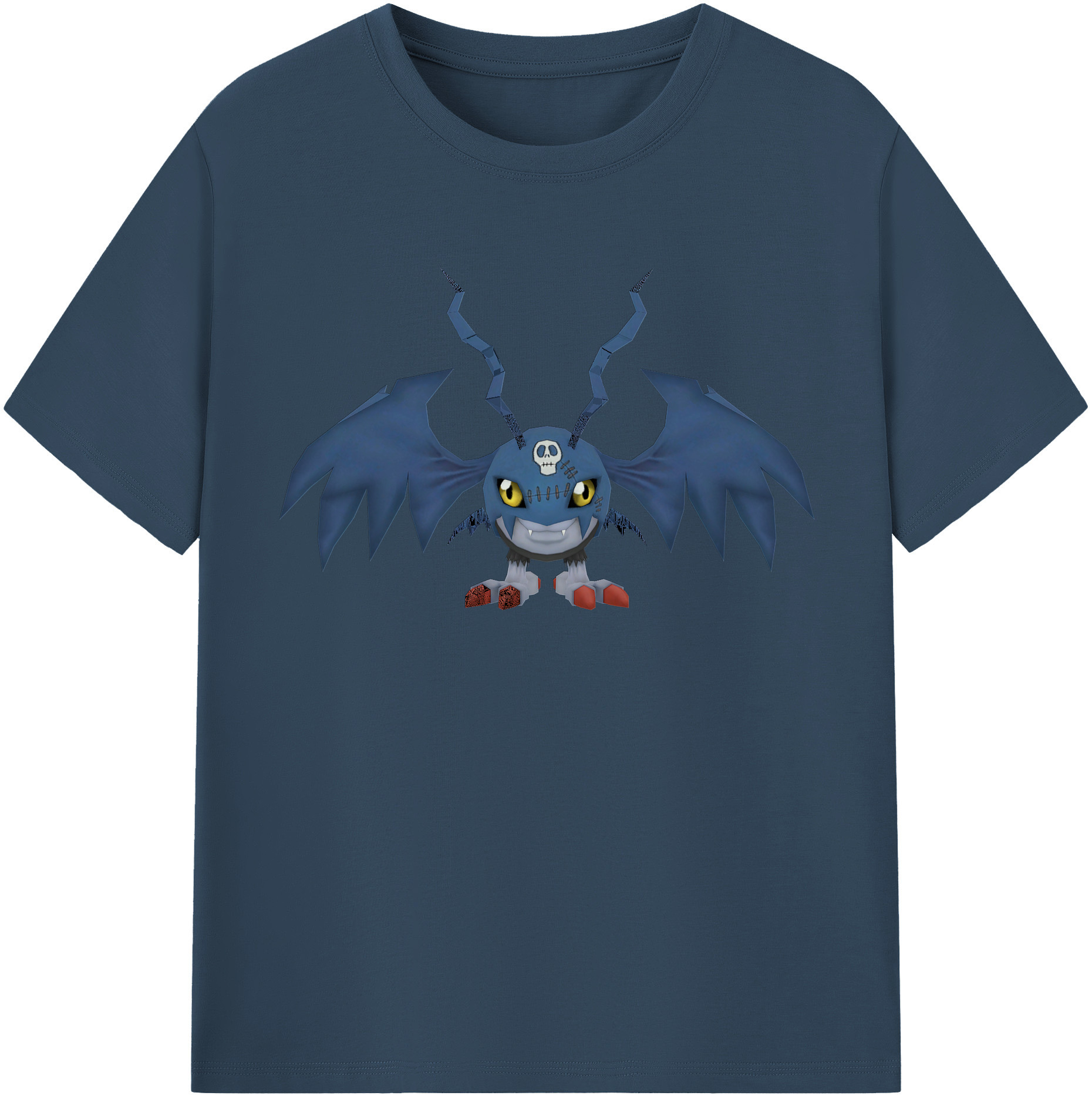（画像用） Digimon デジタルモンスター/デジモン レディースカジュアルプリントTシャツ（綿100％）