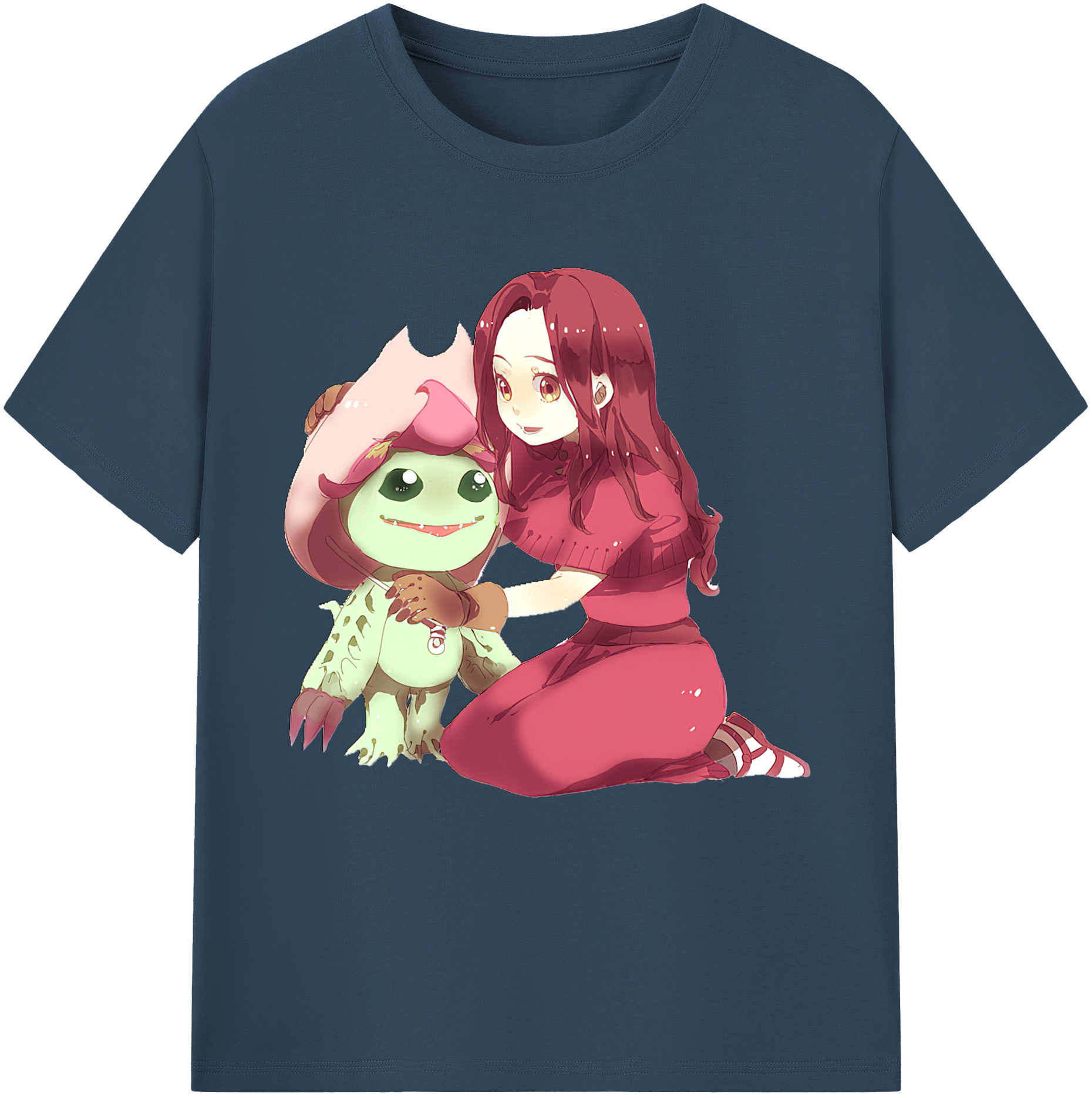 （画像用） Digimon デジタルモンスター/デジモン レディースカジュアルプリントTシャツ（綿100％）