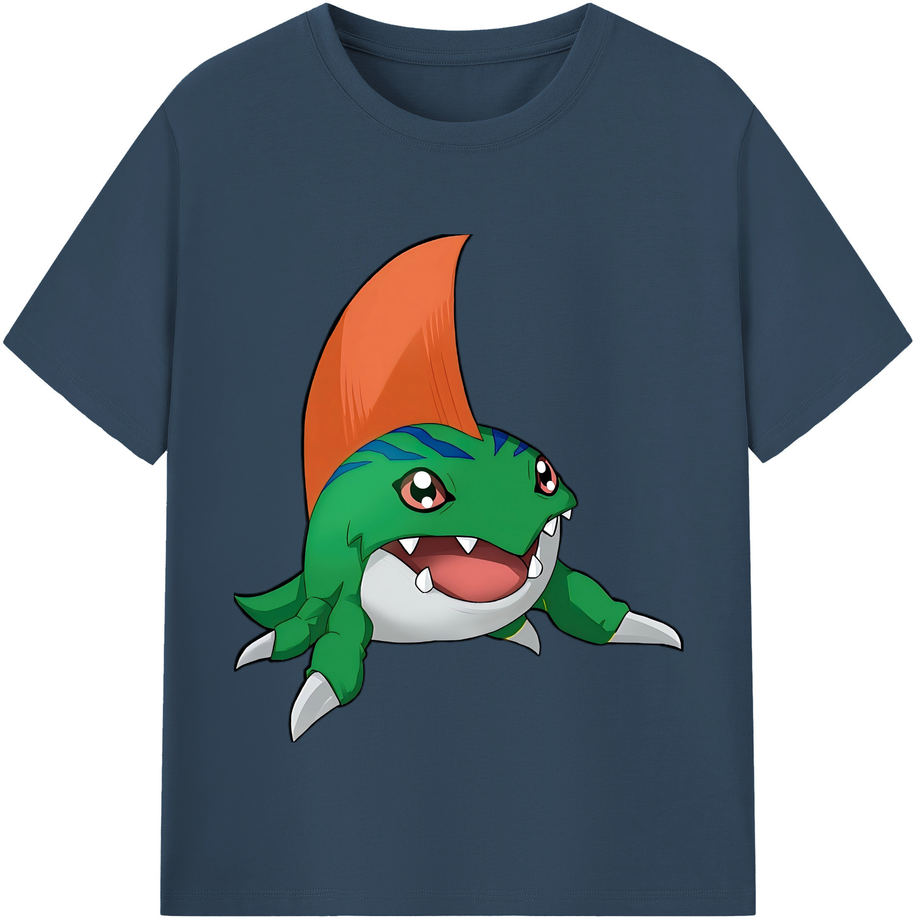 （画像用） Digimon デジタルモンスター/デジモン レディースカジュアルプリントTシャツ（綿100％）