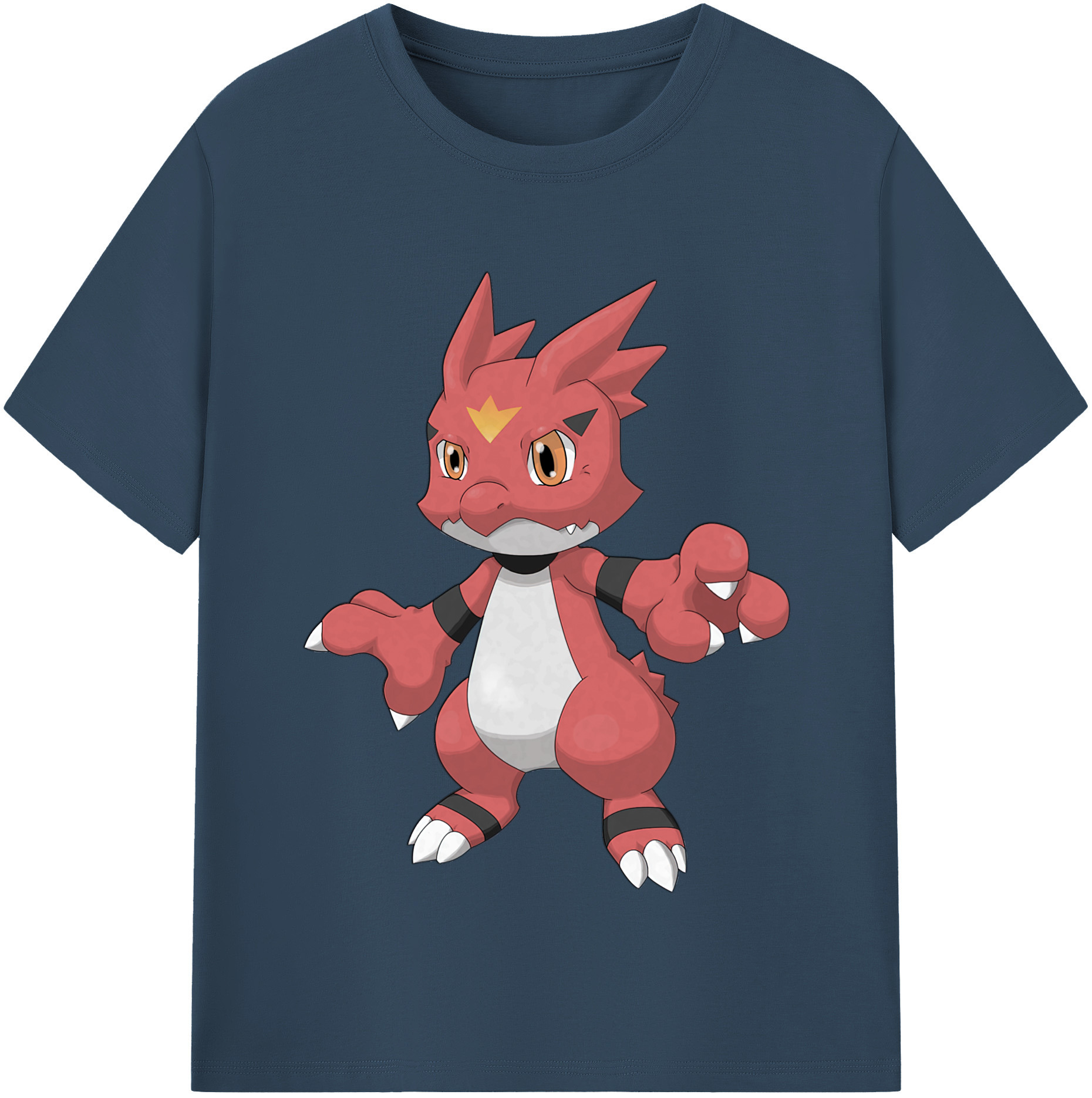 （画像用） Digimon デジタルモンスター/デジモン レディースカジュアルプリントTシャツ（綿100％）