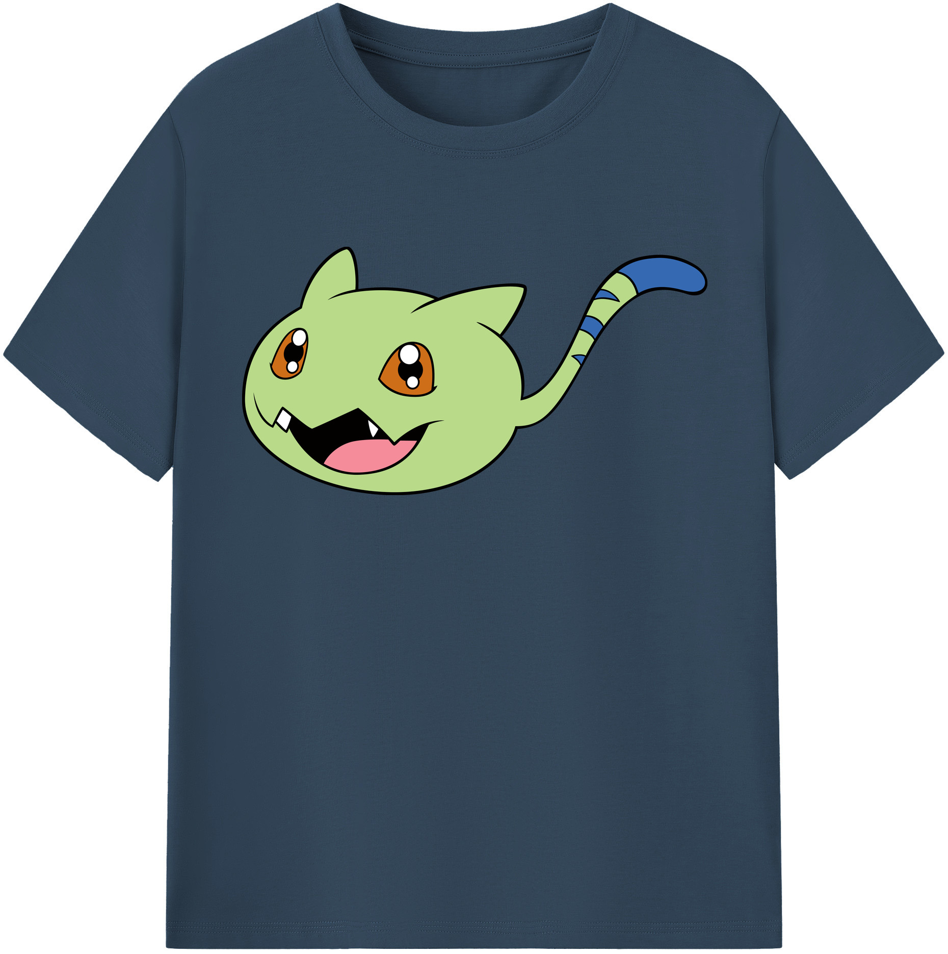 （画像用） Digimon デジタルモンスター/デジモン レディースカジュアルプリントTシャツ（綿100％）