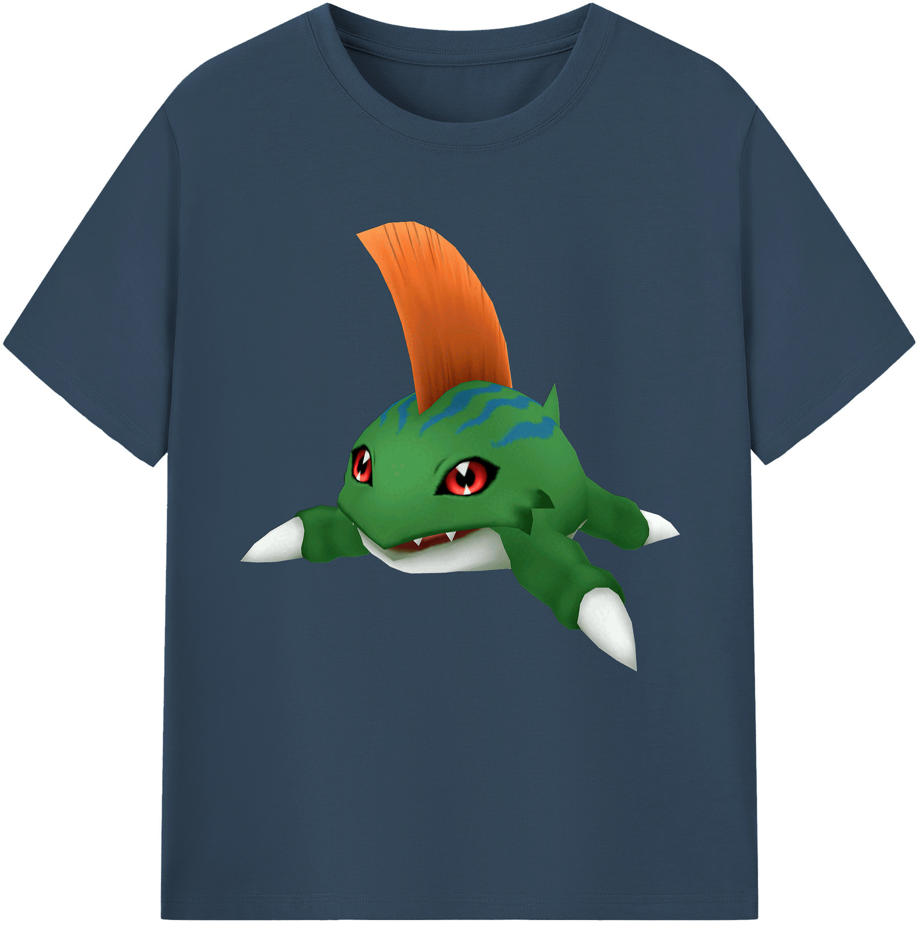（画像用） Digimon デジタルモンスター/デジモン レディースカジュアルプリントTシャツ（綿100％）