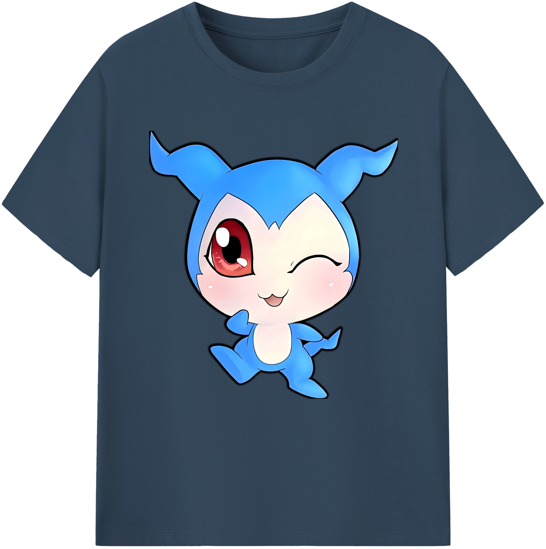 （画像用） Digimon デジタルモンスター/デジモン レディースカジュアルプリントTシャツ（綿100％）