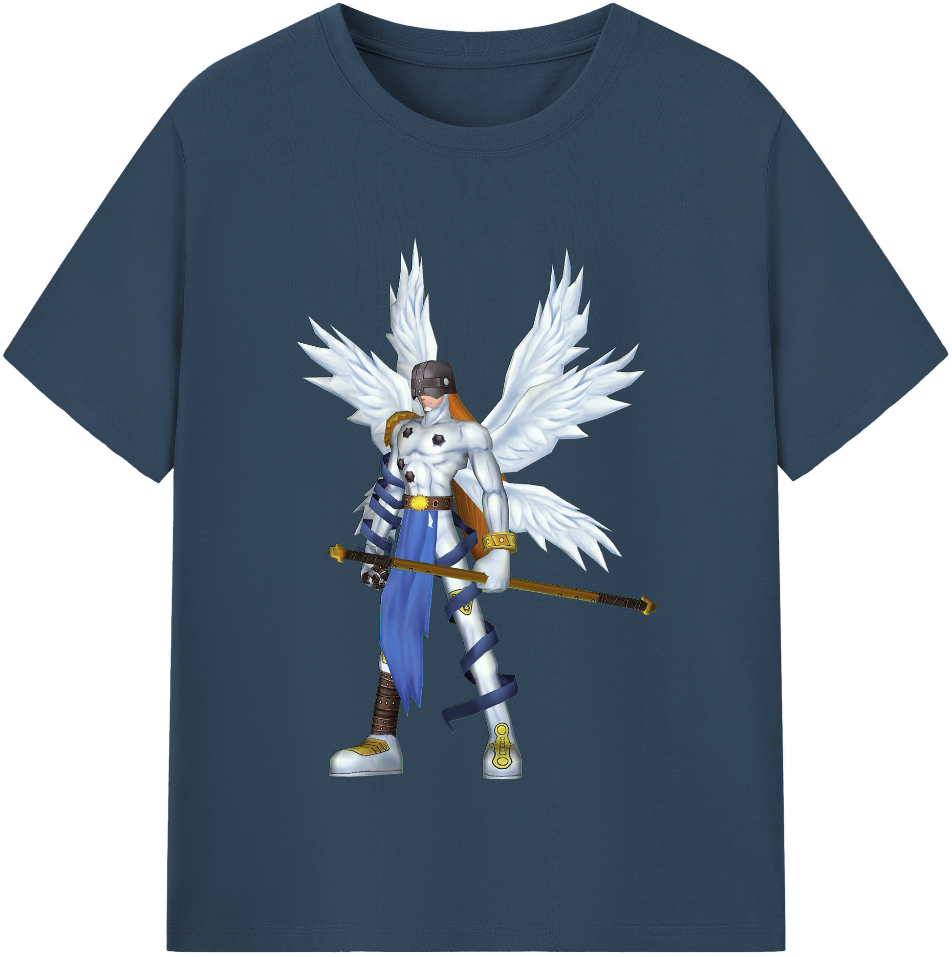 （画像用） Digimon デジタルモンスター/デジモン レディースカジュアルプリントTシャツ（綿100％）
