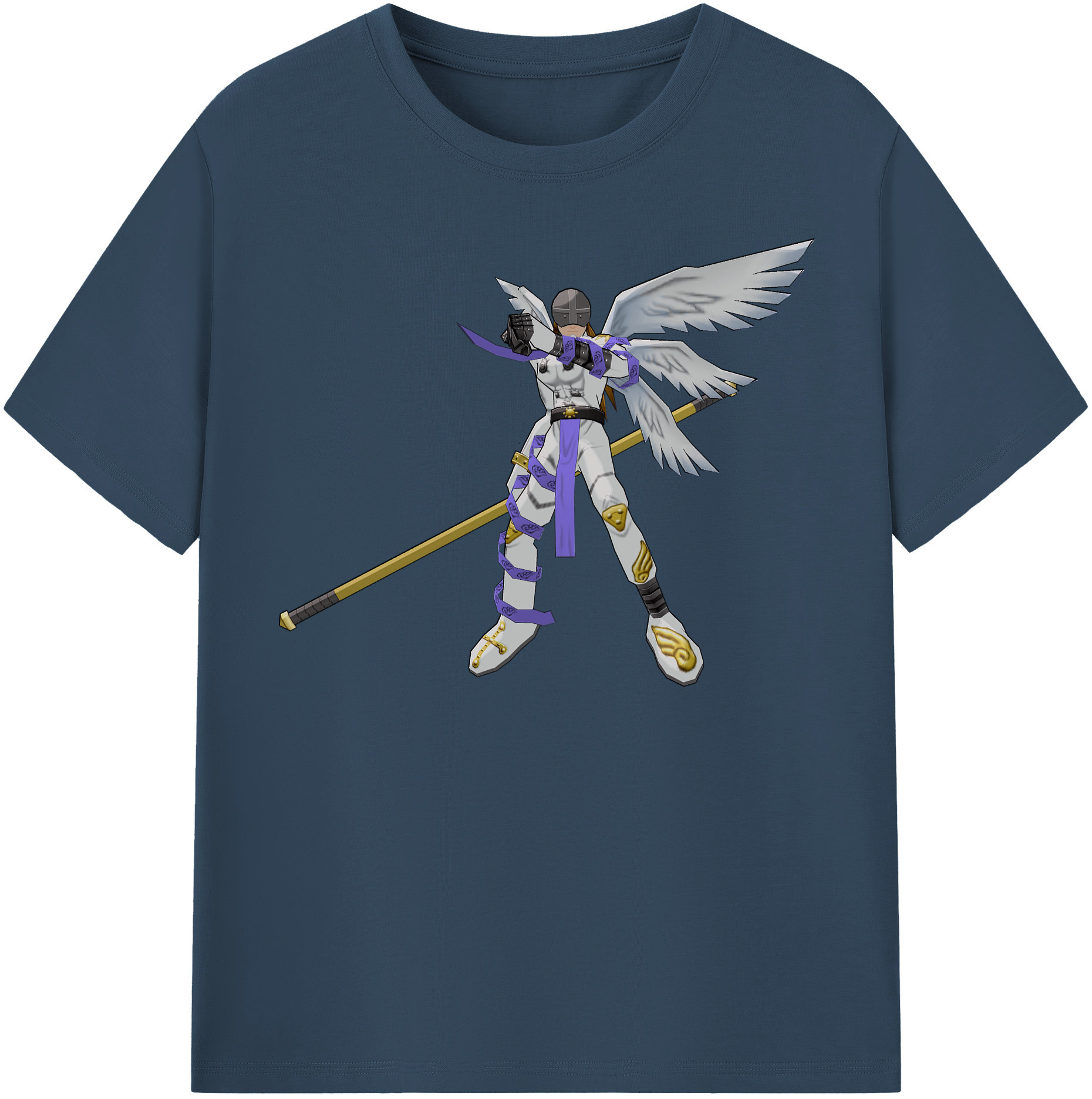 （画像用） Digimon デジタルモンスター/デジモン レディースカジュアルプリントTシャツ（綿100％）