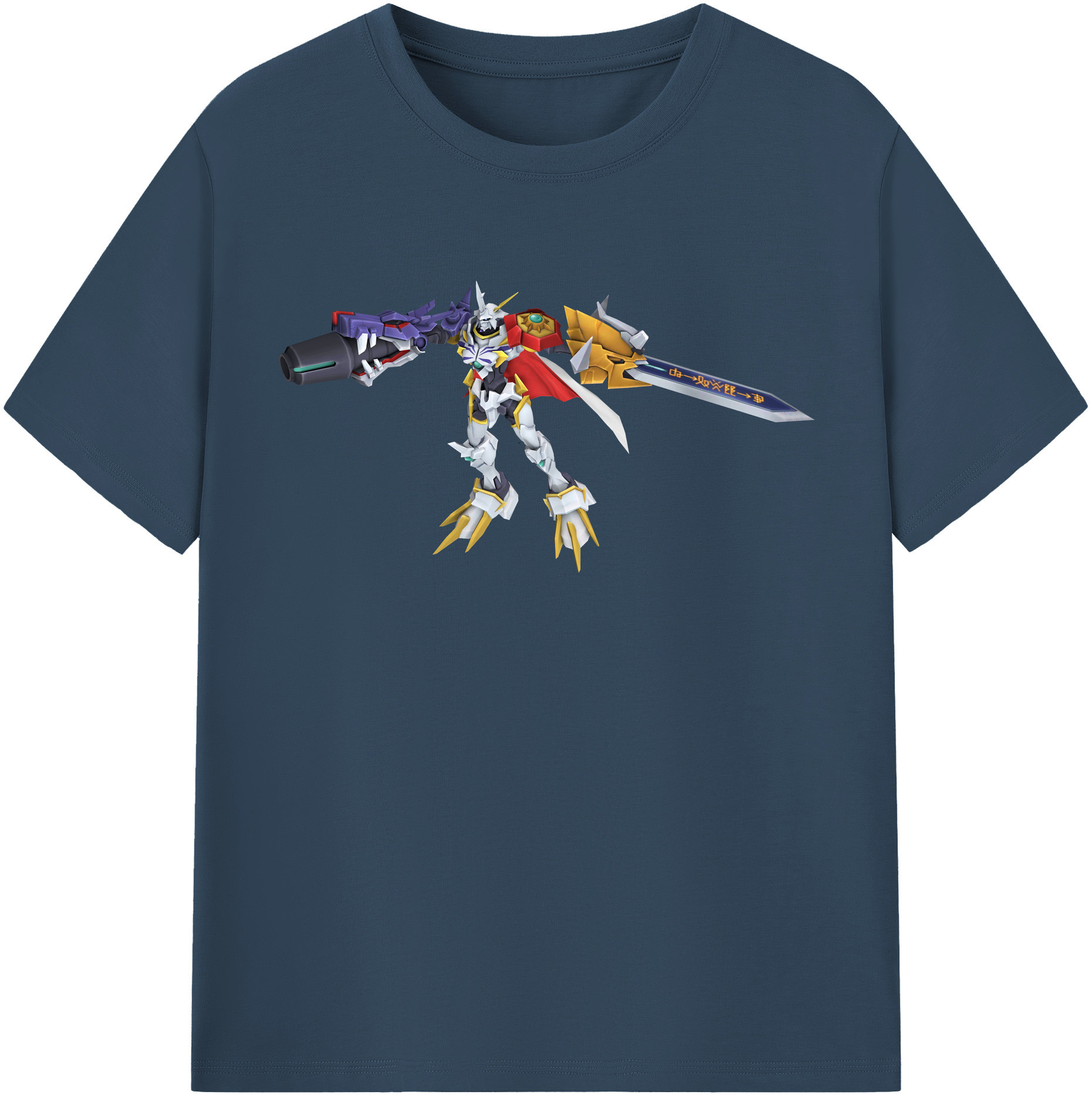 （画像用） Digimon デジタルモンスター/デジモン レディースカジュアルプリントTシャツ（綿100％）