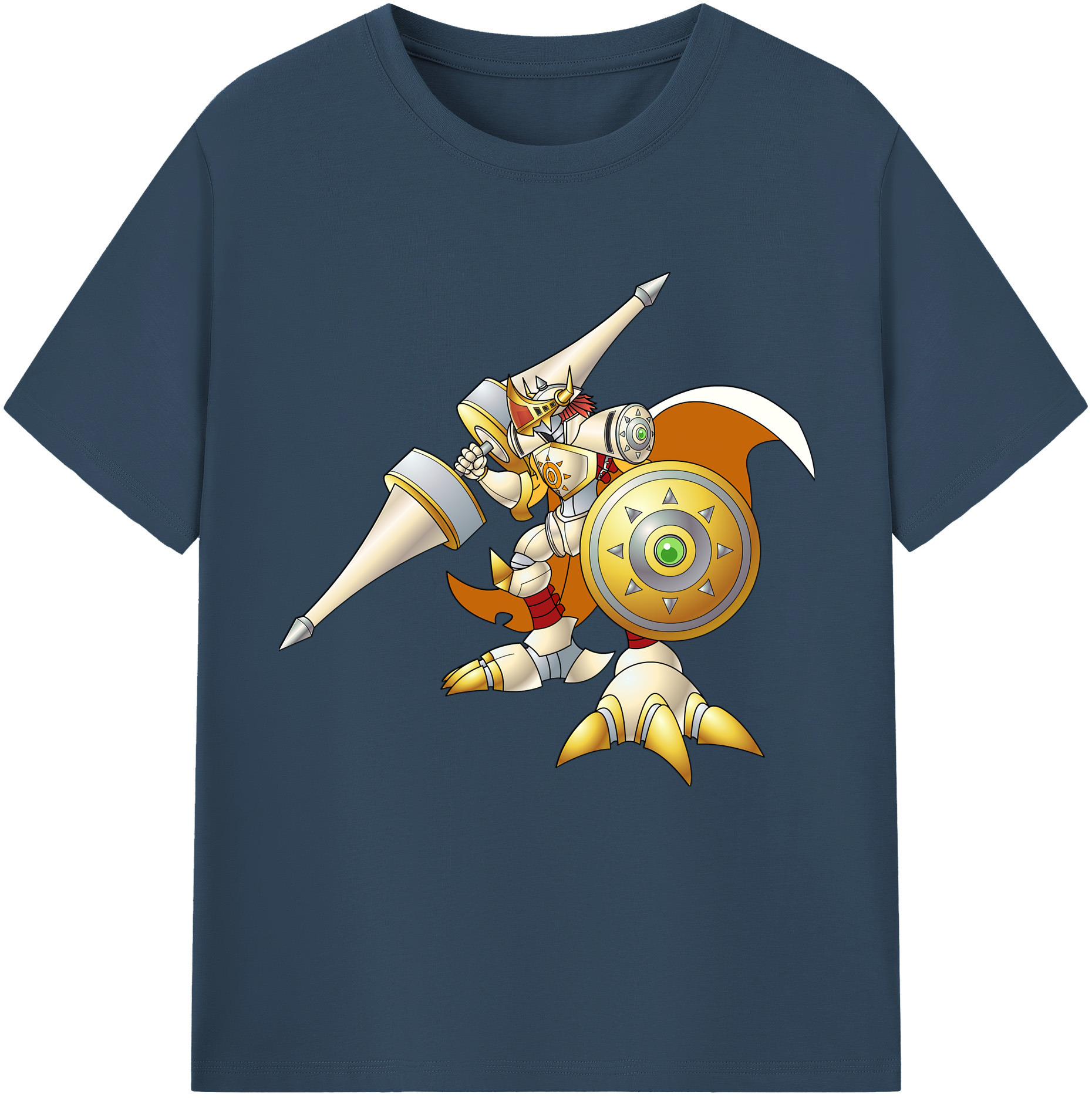 （画像用） Digimon デジタルモンスター/デジモン レディースカジュアルプリントTシャツ（綿100％）