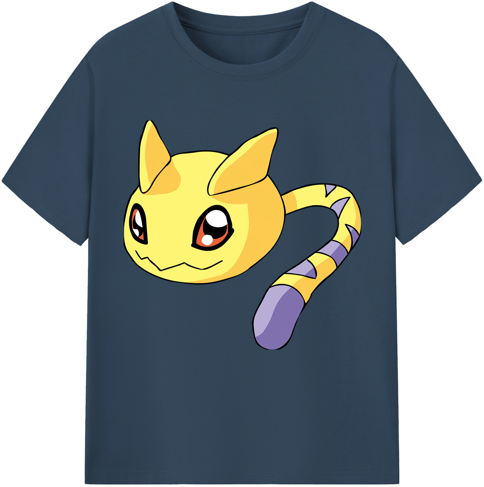 （画像用） Digimon デジタルモンスター/デジモン レディースカジュアルプリントTシャツ（綿100％）