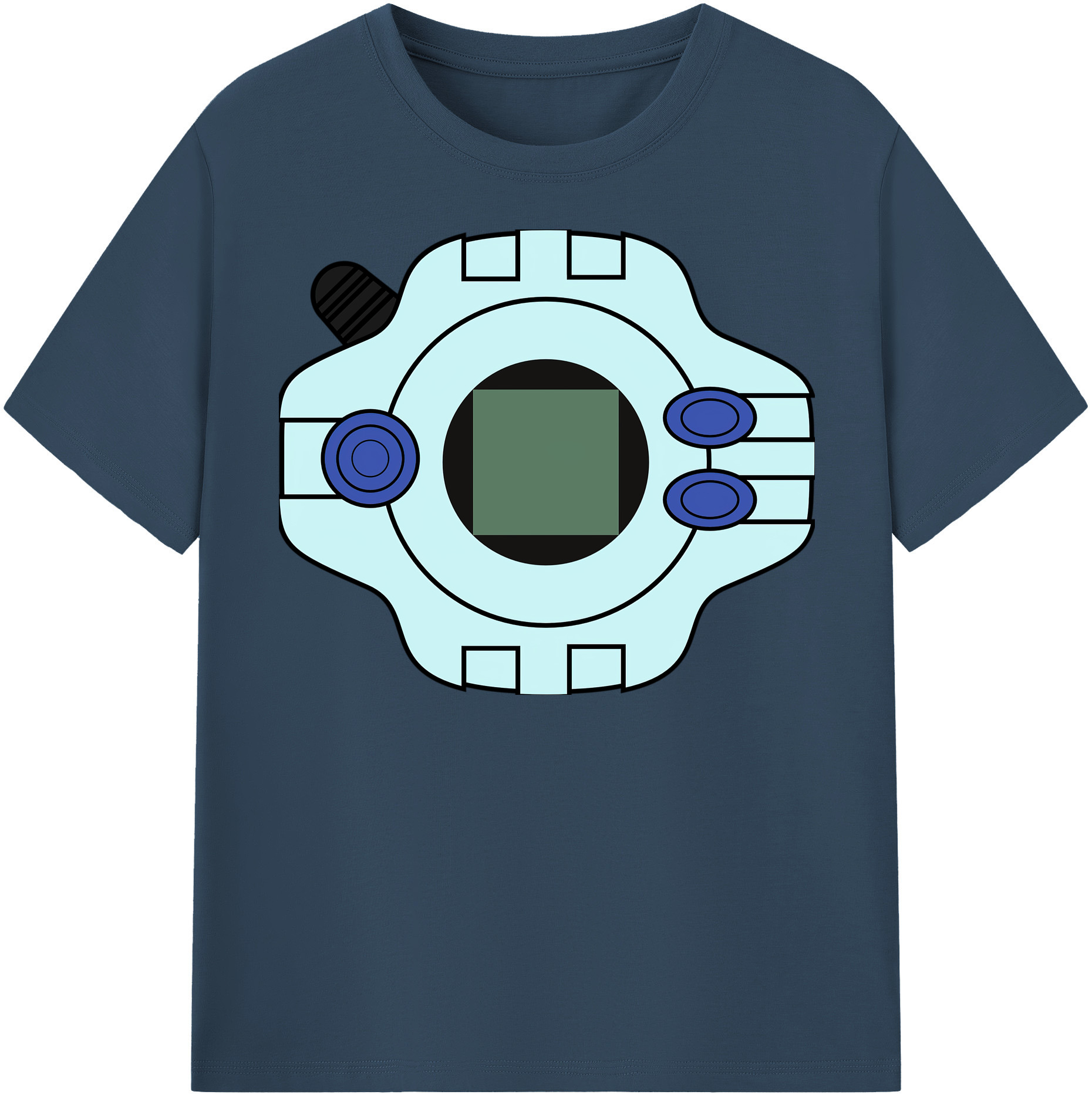 （画像用） Digimon デジタルモンスター/デジモン レディースカジュアルプリントTシャツ（綿100％）