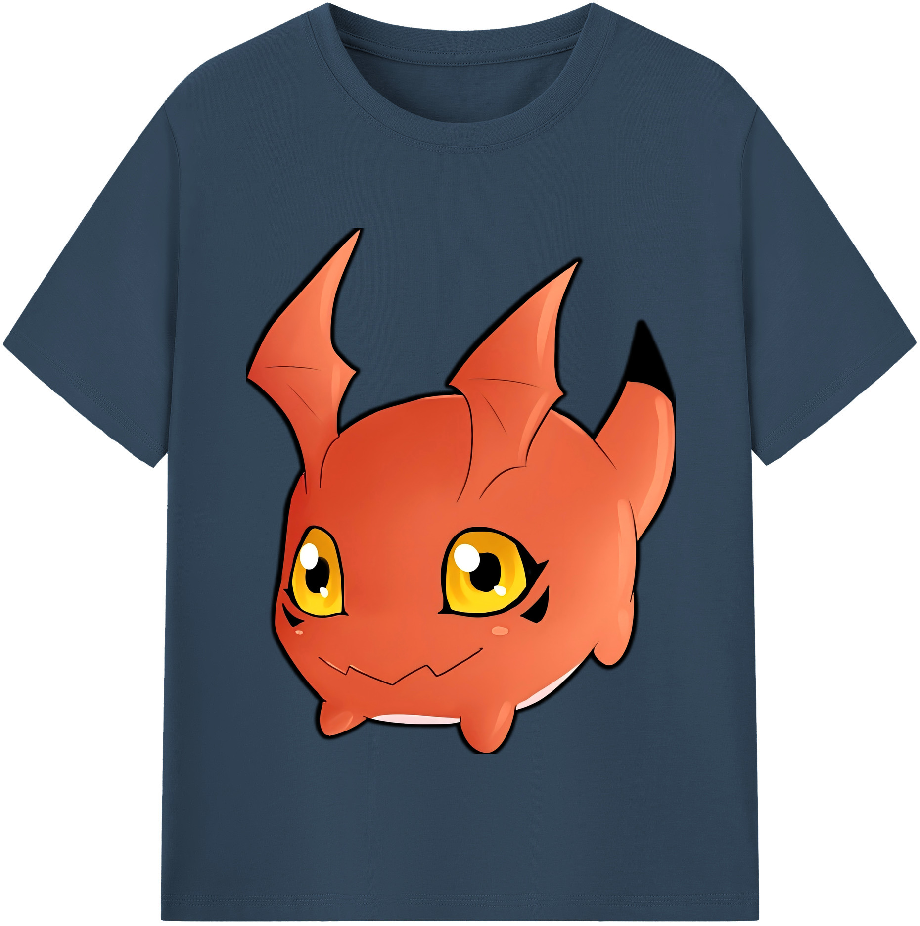 （画像用） Digimon デジタルモンスター/デジモン レディースカジュアルプリントTシャツ（綿100％）