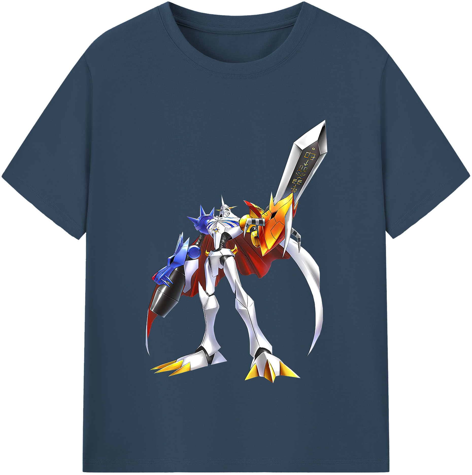 （画像用） Digimon デジタルモンスター/デジモン レディースカジュアルプリントTシャツ（綿100％）