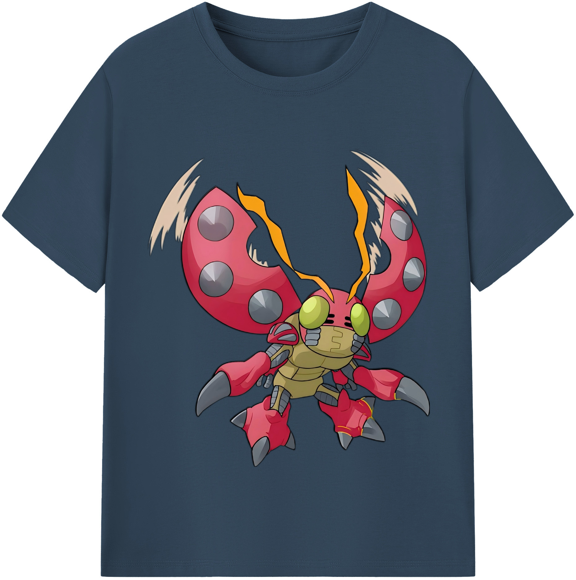 （画像用） Digimon デジタルモンスター/デジモン レディースカジュアルプリントTシャツ（綿100％）