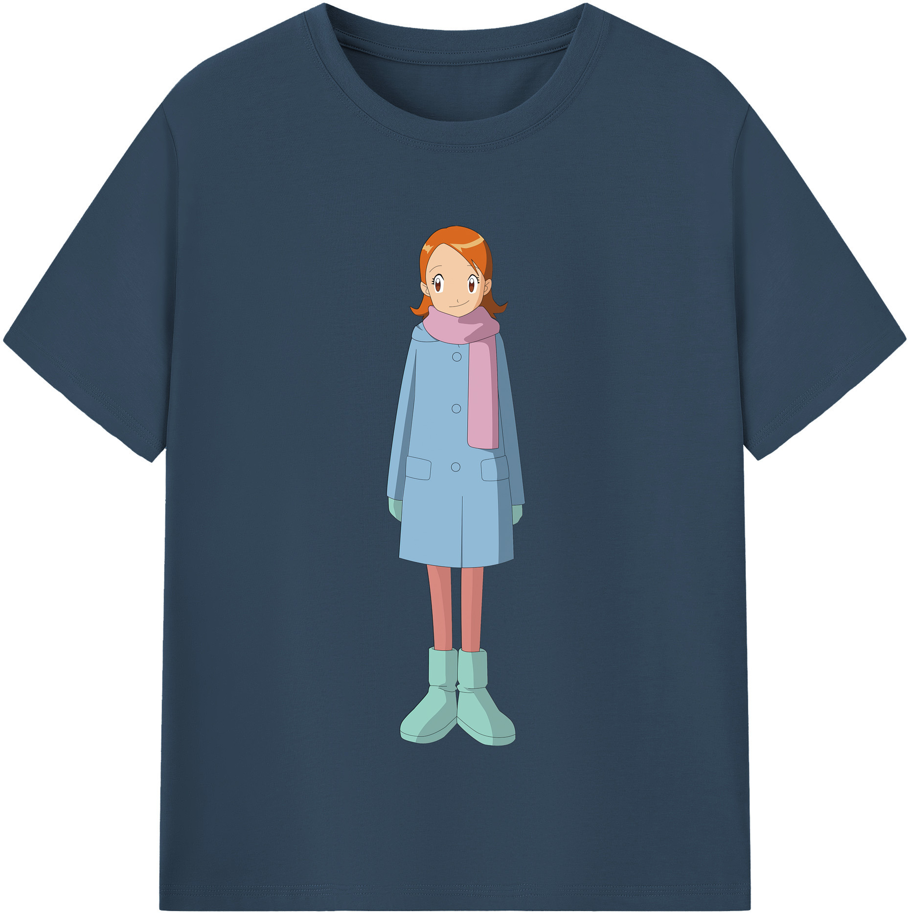 （画像用） Digimon デジタルモンスター/デジモン レディースカジュアルプリントTシャツ（綿100％）