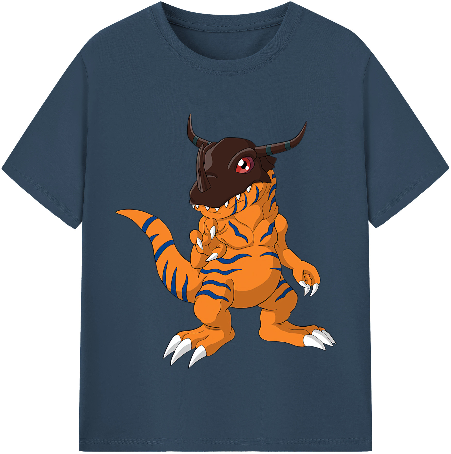 （画像用） Digimon デジタルモンスター/デジモン レディースカジュアルプリントTシャツ（綿100％）