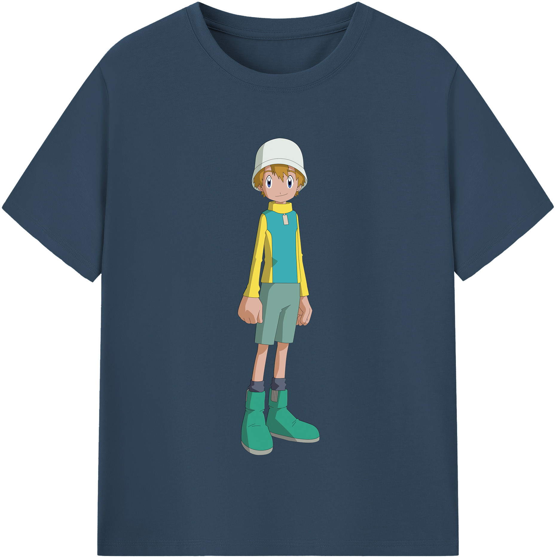 （画像用） Digimon デジタルモンスター/デジモン レディースカジュアルプリントTシャツ（綿100％）