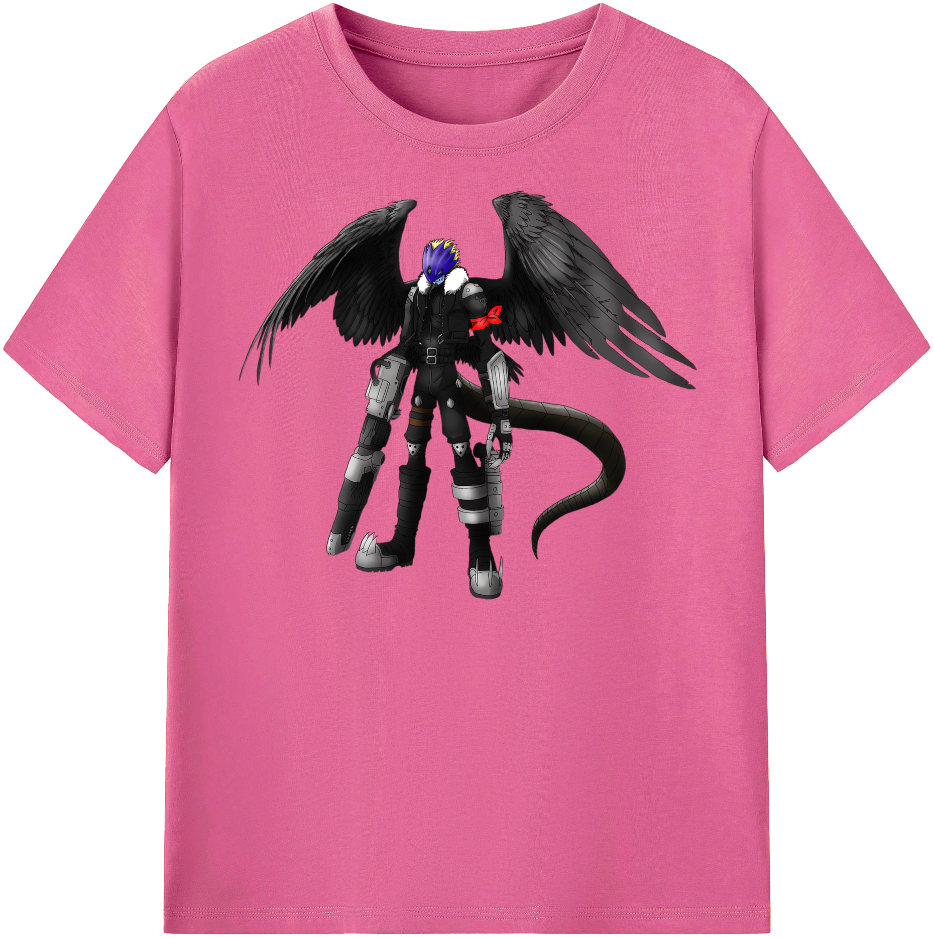 （画像用） Digimon デジタルモンスター/デジモン レディースカジュアルプリントTシャツ（綿100％）