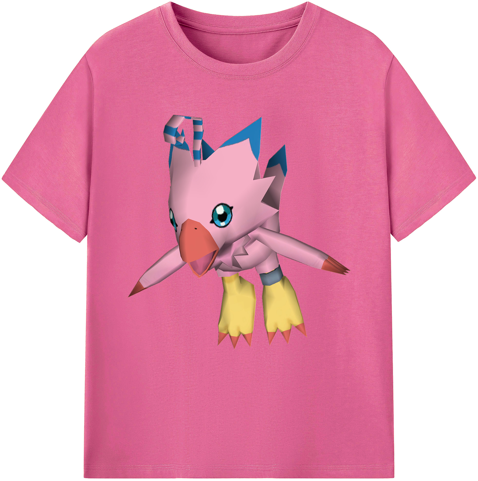 （画像用） Digimon デジタルモンスター/デジモン レディースカジュアルプリントTシャツ（綿100％）