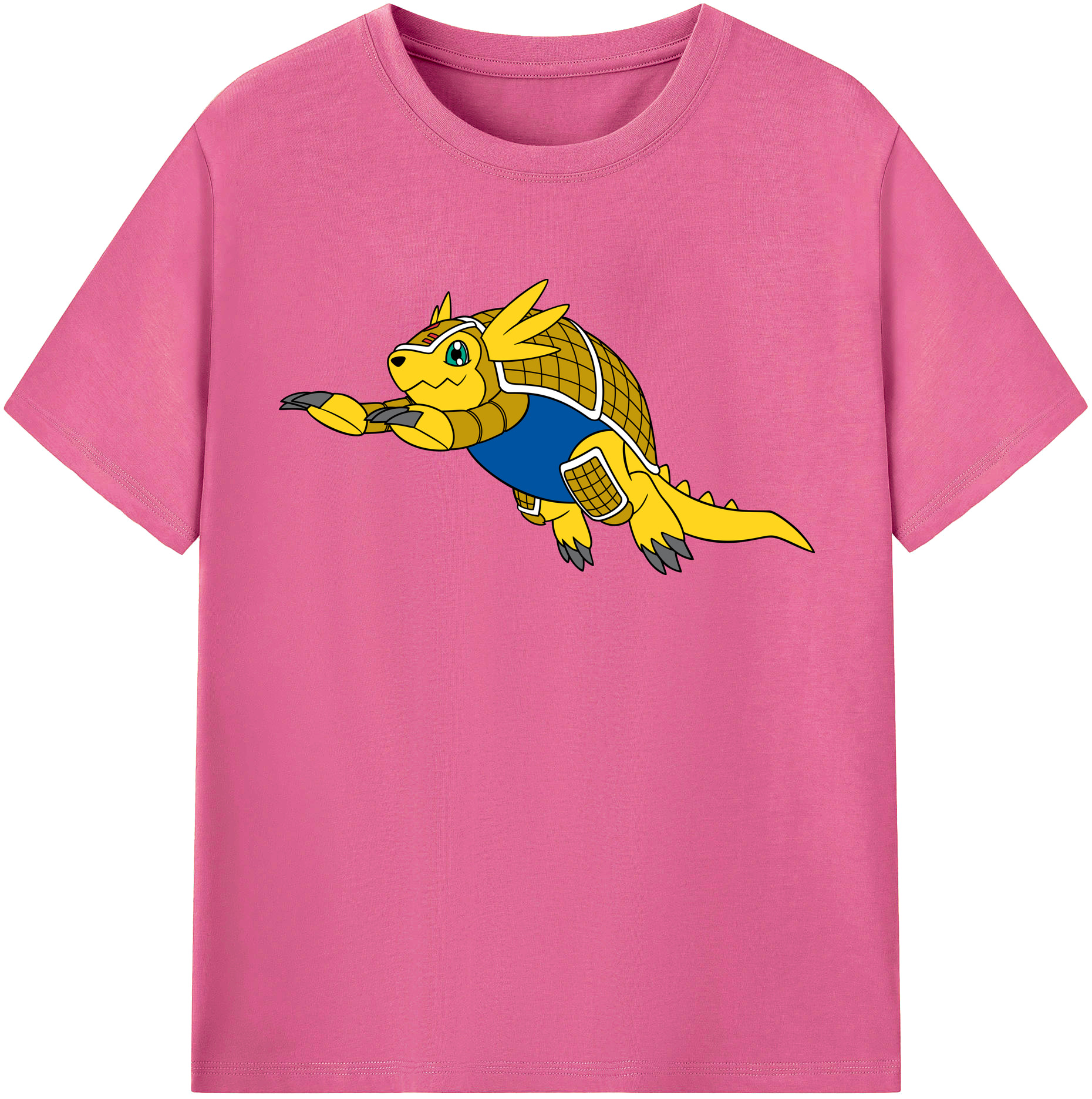 （画像用） Digimon デジタルモンスター/デジモン レディースカジュアルプリントTシャツ（綿100％）