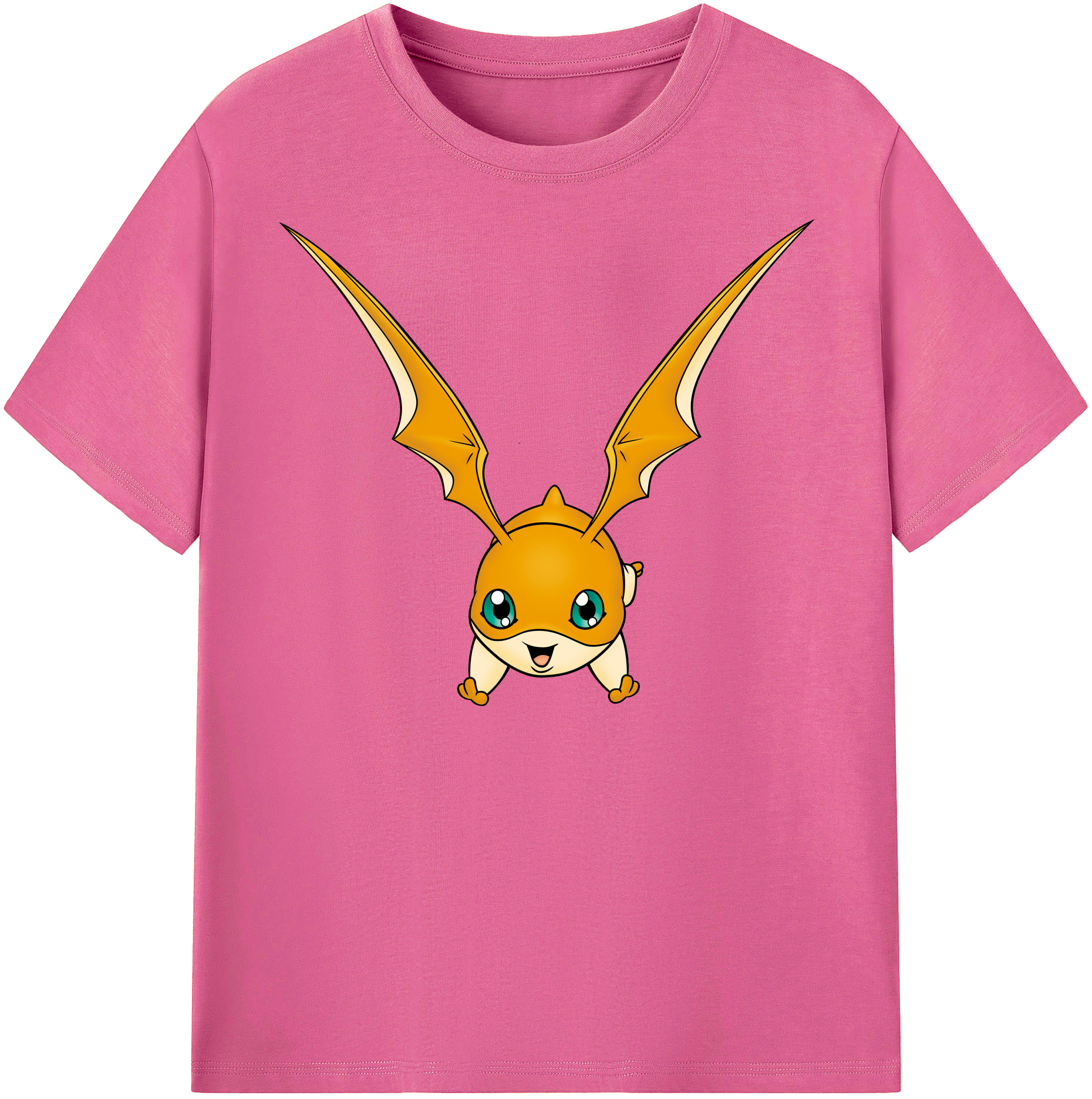 （画像用） Digimon デジタルモンスター/デジモン レディースカジュアルプリントTシャツ（綿100％）