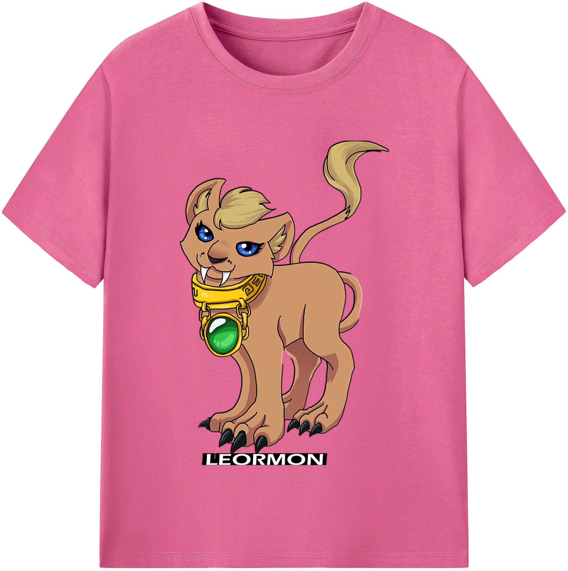 （画像用） Digimon デジタルモンスター/デジモン レディースカジュアルプリントTシャツ（綿100％）