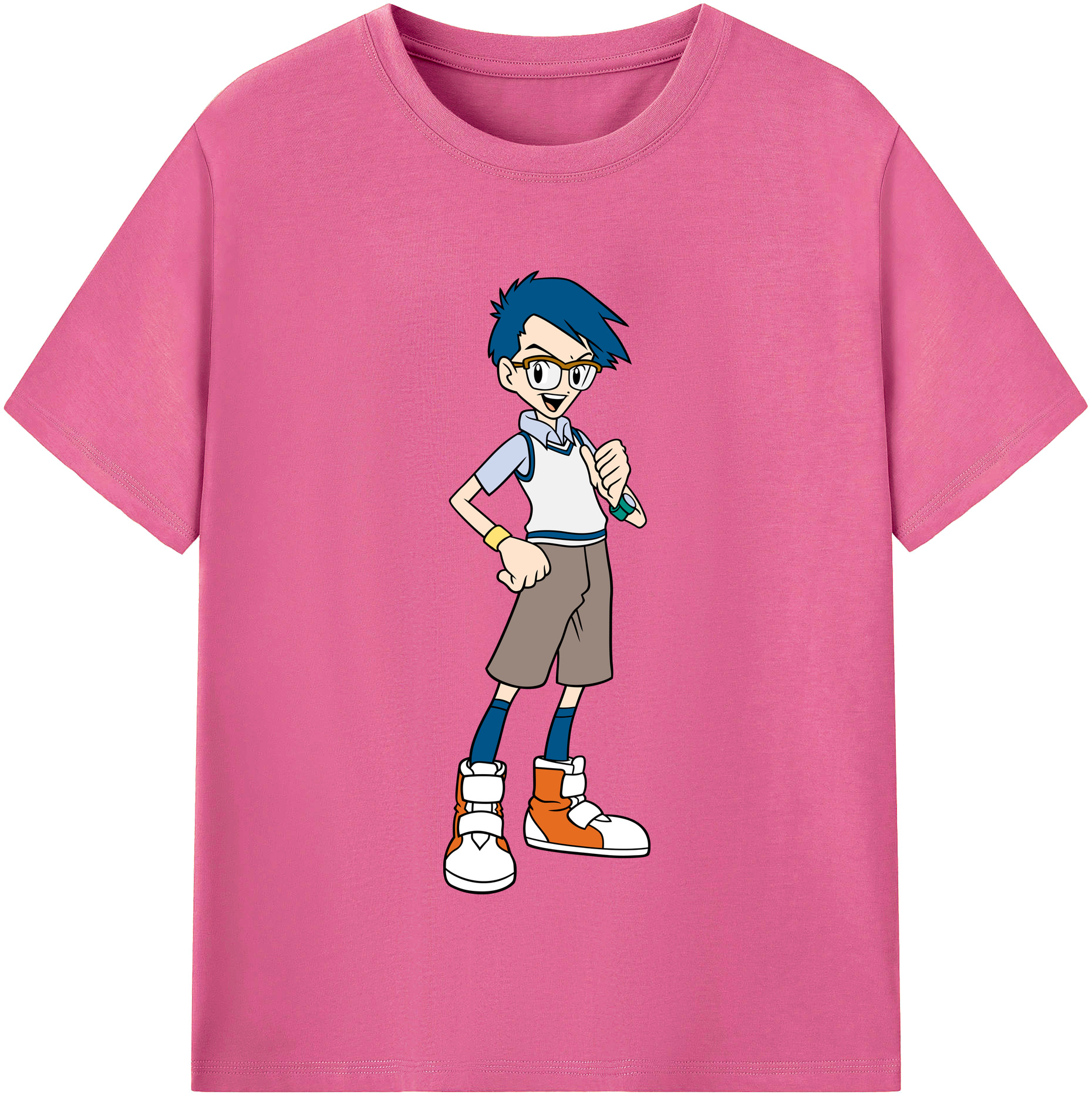 （画像用） Digimon デジタルモンスター/デジモン レディースカジュアルプリントTシャツ（綿100％）