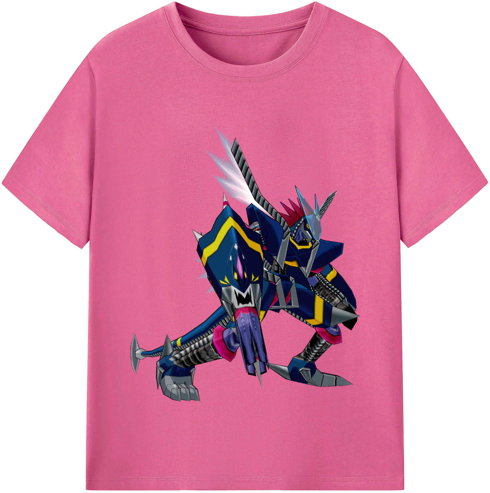 （画像用） Digimon デジタルモンスター/デジモン レディースカジュアルプリントTシャツ（綿100％）