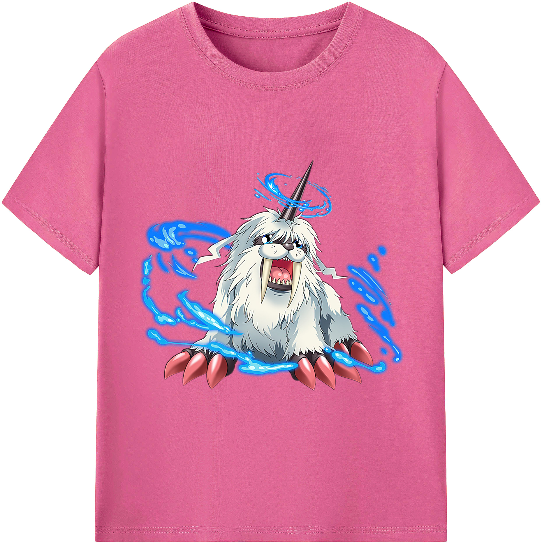 （画像用） Digimon デジタルモンスター/デジモン レディースカジュアルプリントTシャツ（綿100％）