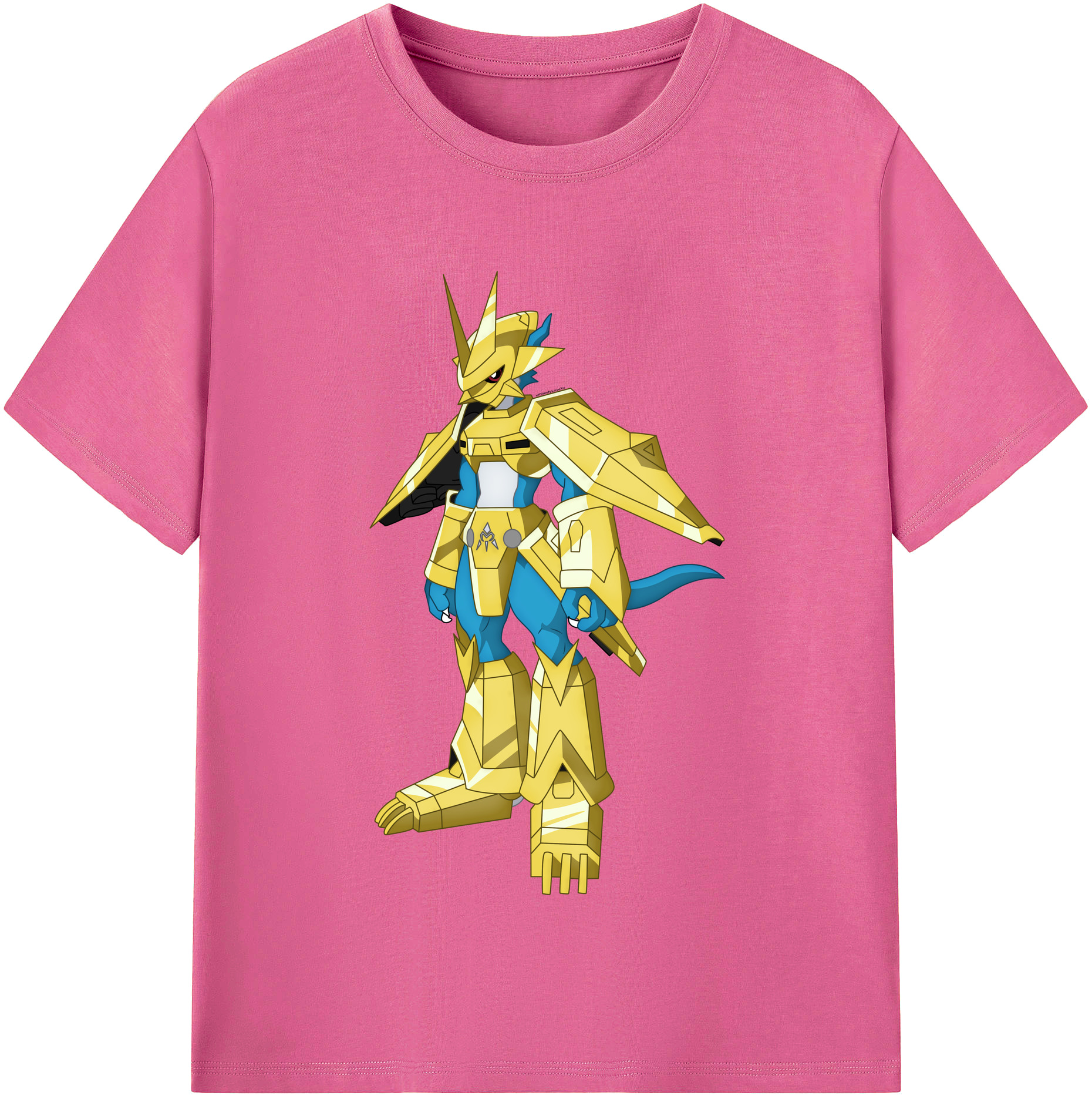 （画像用） Digimon デジタルモンスター/デジモン レディースカジュアルプリントTシャツ（綿100％）