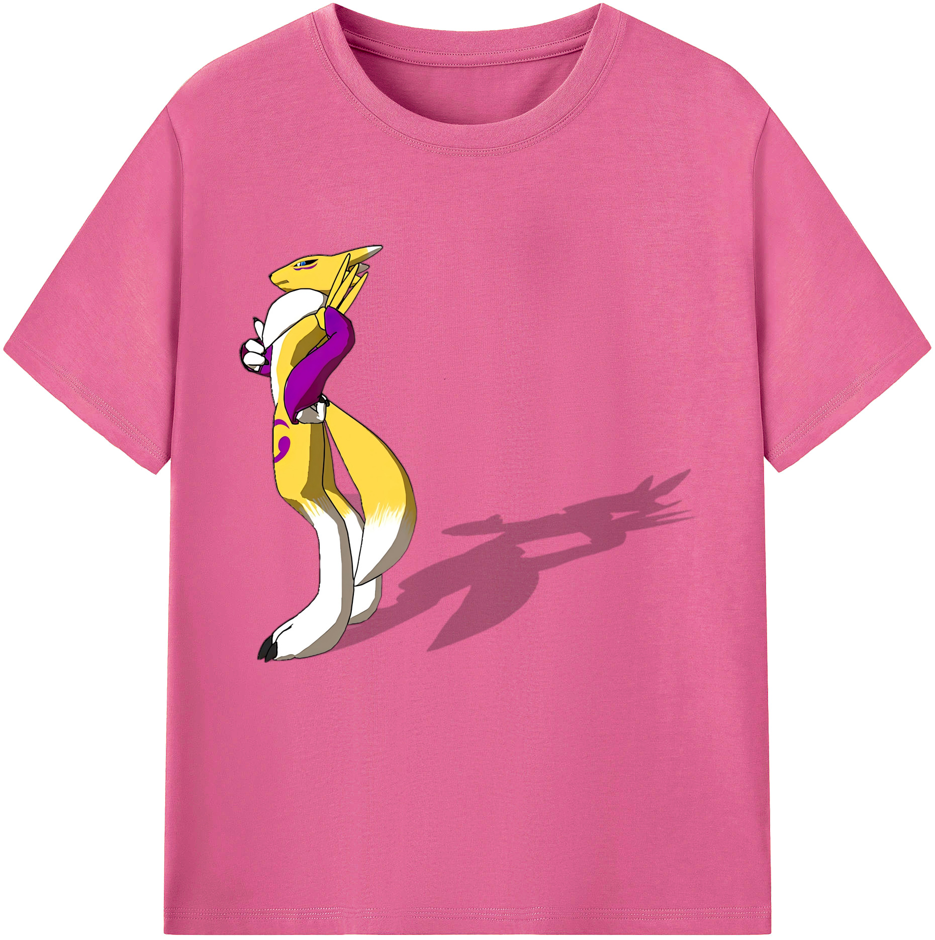 （画像用） Digimon デジタルモンスター/デジモン レディースカジュアルプリントTシャツ（綿100％）
