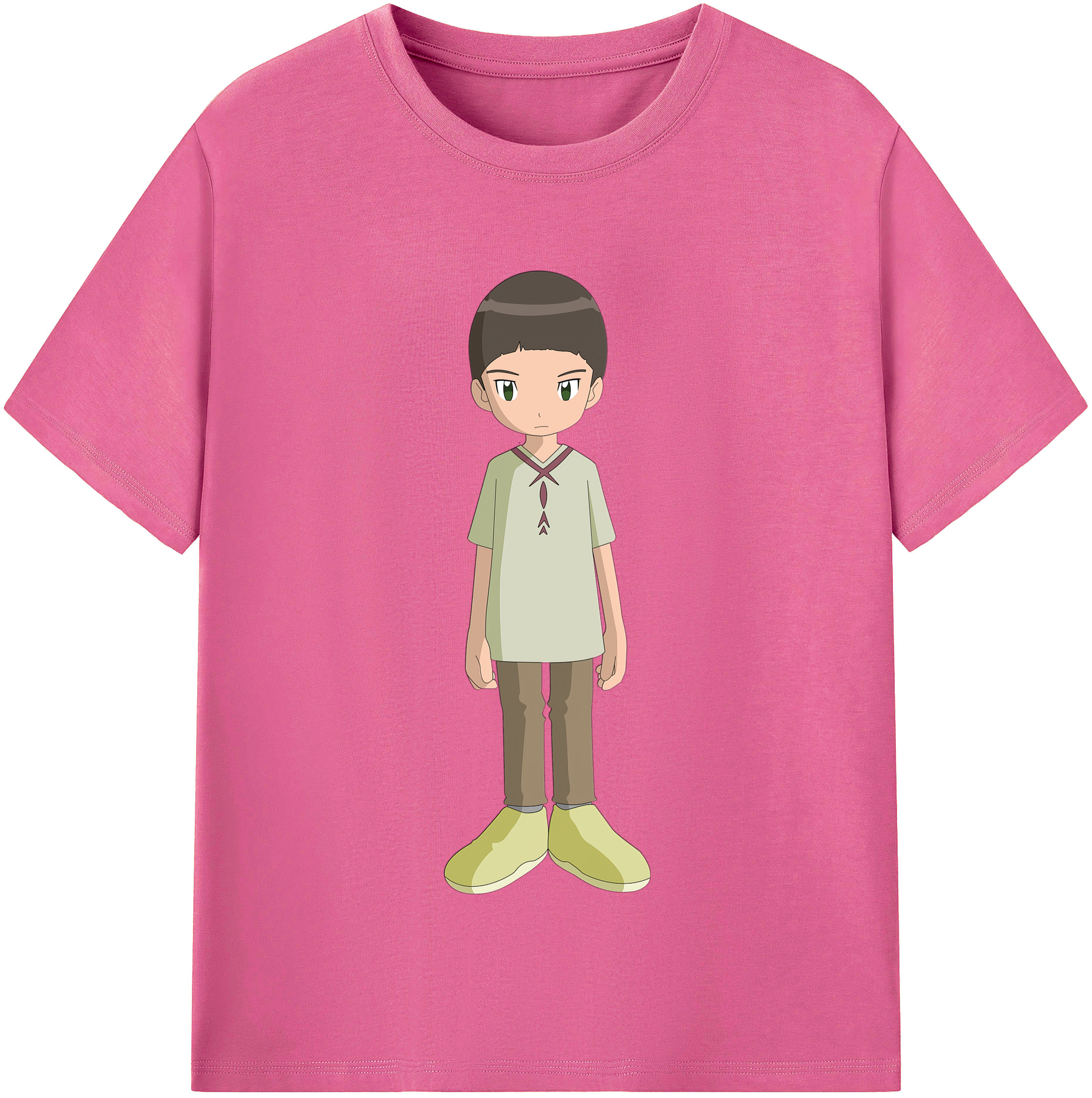 （画像用） Digimon デジタルモンスター/デジモン レディースカジュアルプリントTシャツ（綿100％）