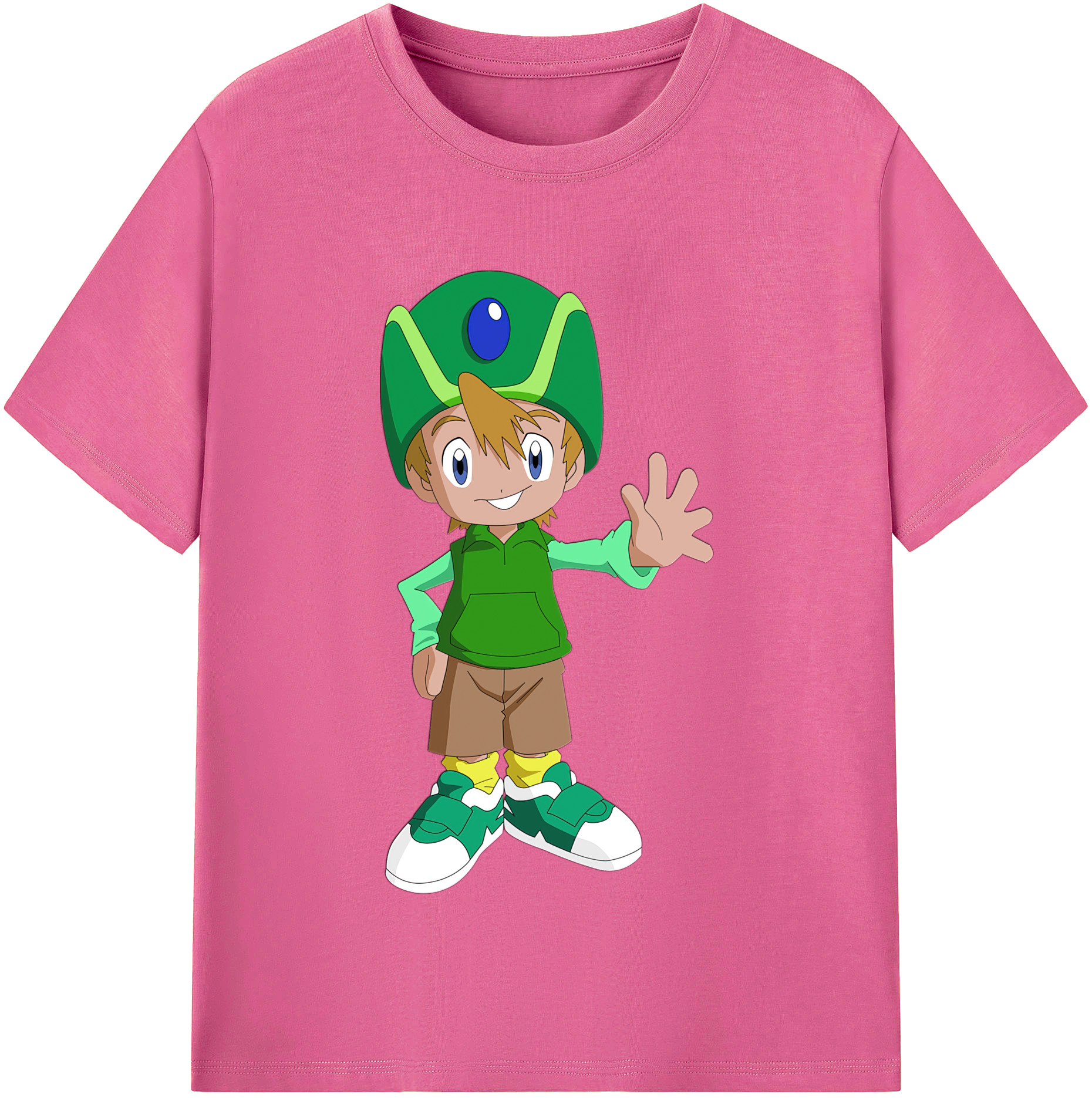 （画像用） Digimon デジタルモンスター/デジモン レディースカジュアルプリントTシャツ（綿100％）