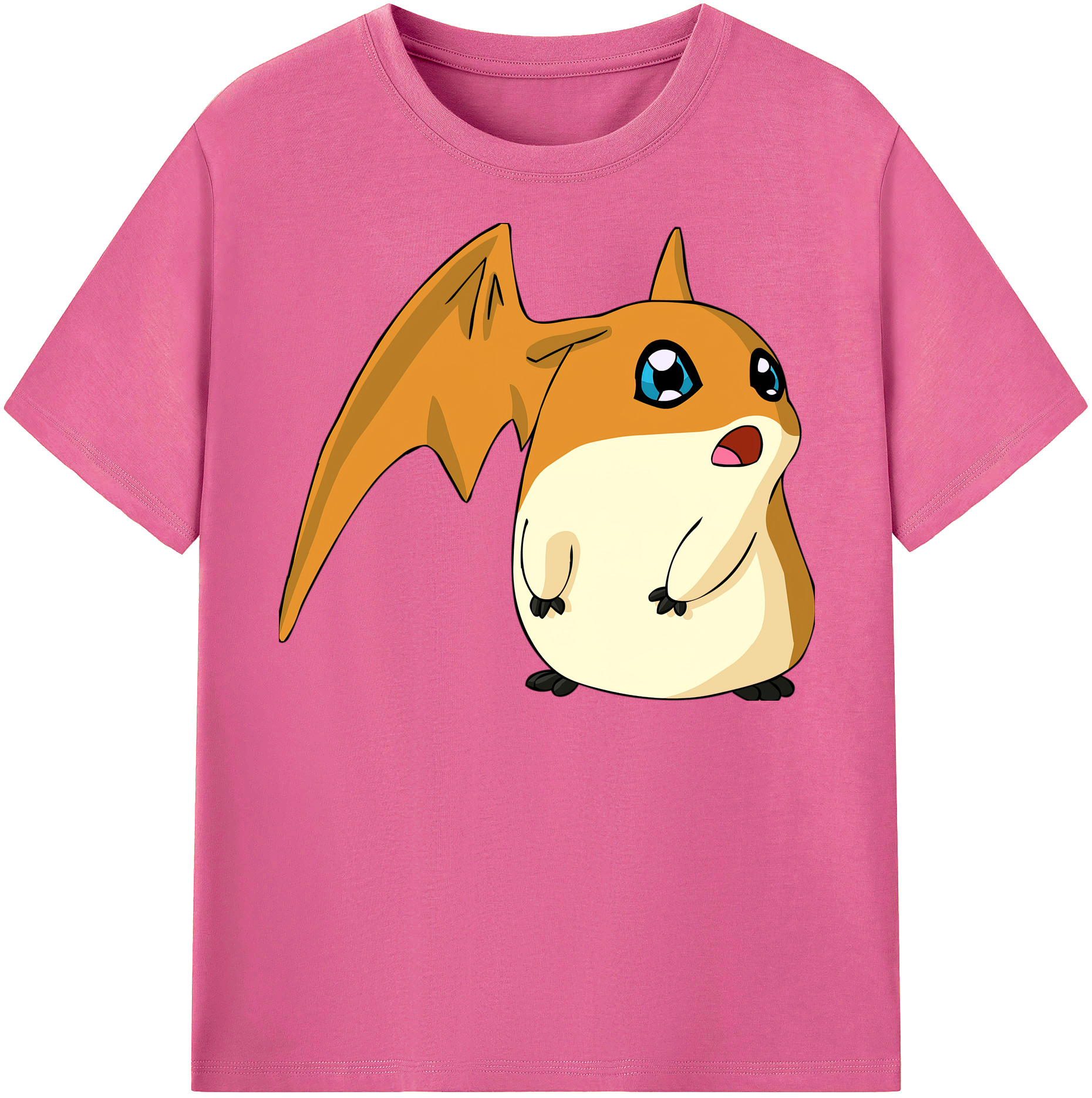 （画像用） Digimon デジタルモンスター/デジモン レディースカジュアルプリントTシャツ（綿100％）