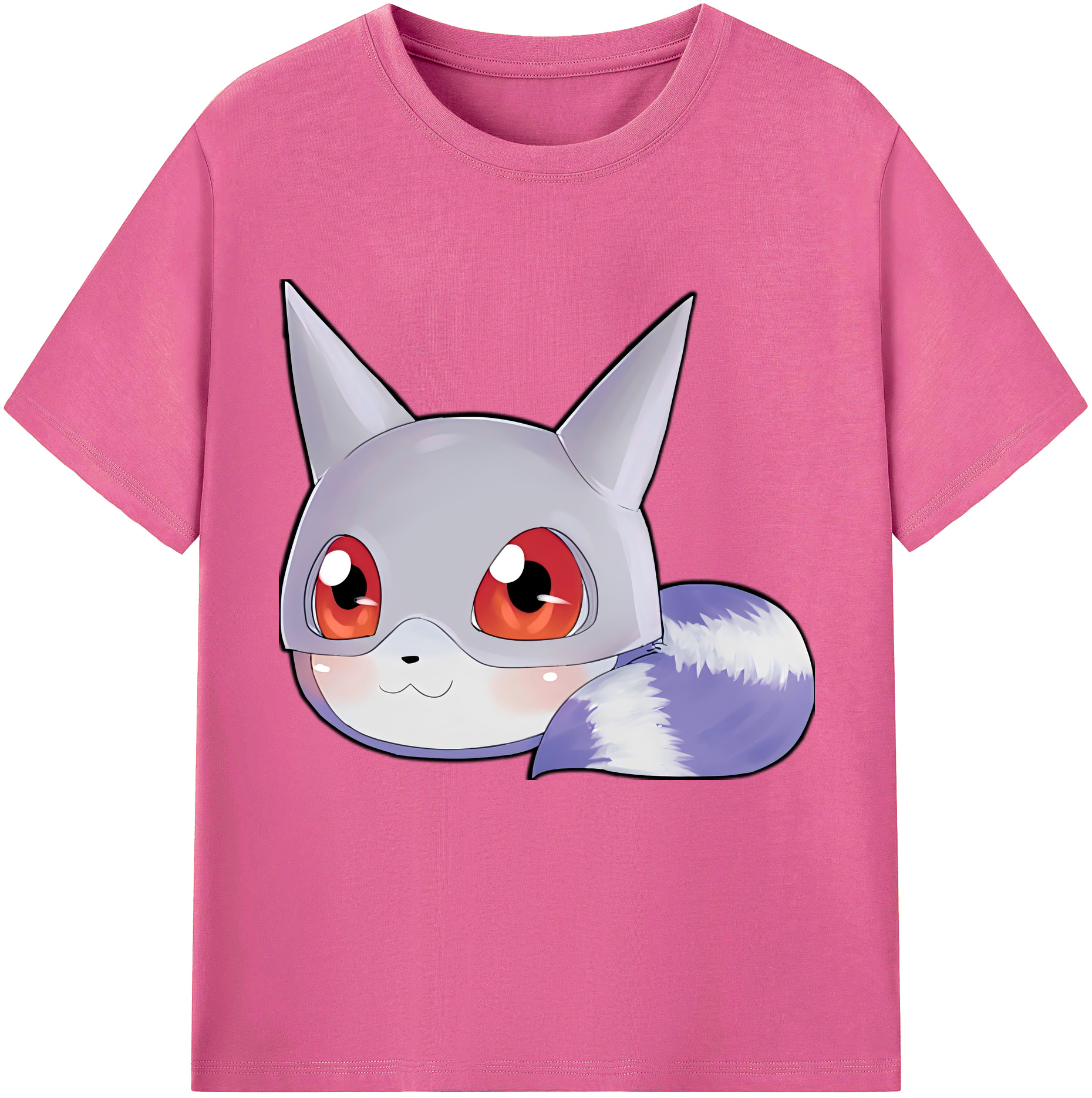 （画像用） Digimon デジタルモンスター/デジモン レディースカジュアルプリントTシャツ（綿100％）