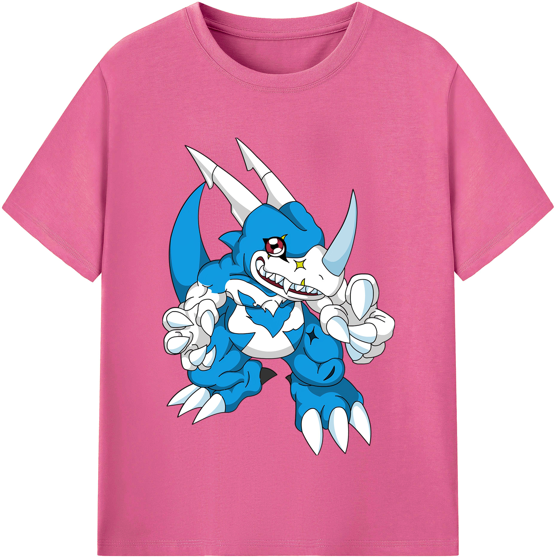 （画像用） Digimon デジタルモンスター/デジモン レディースカジュアルプリントTシャツ（綿100％）