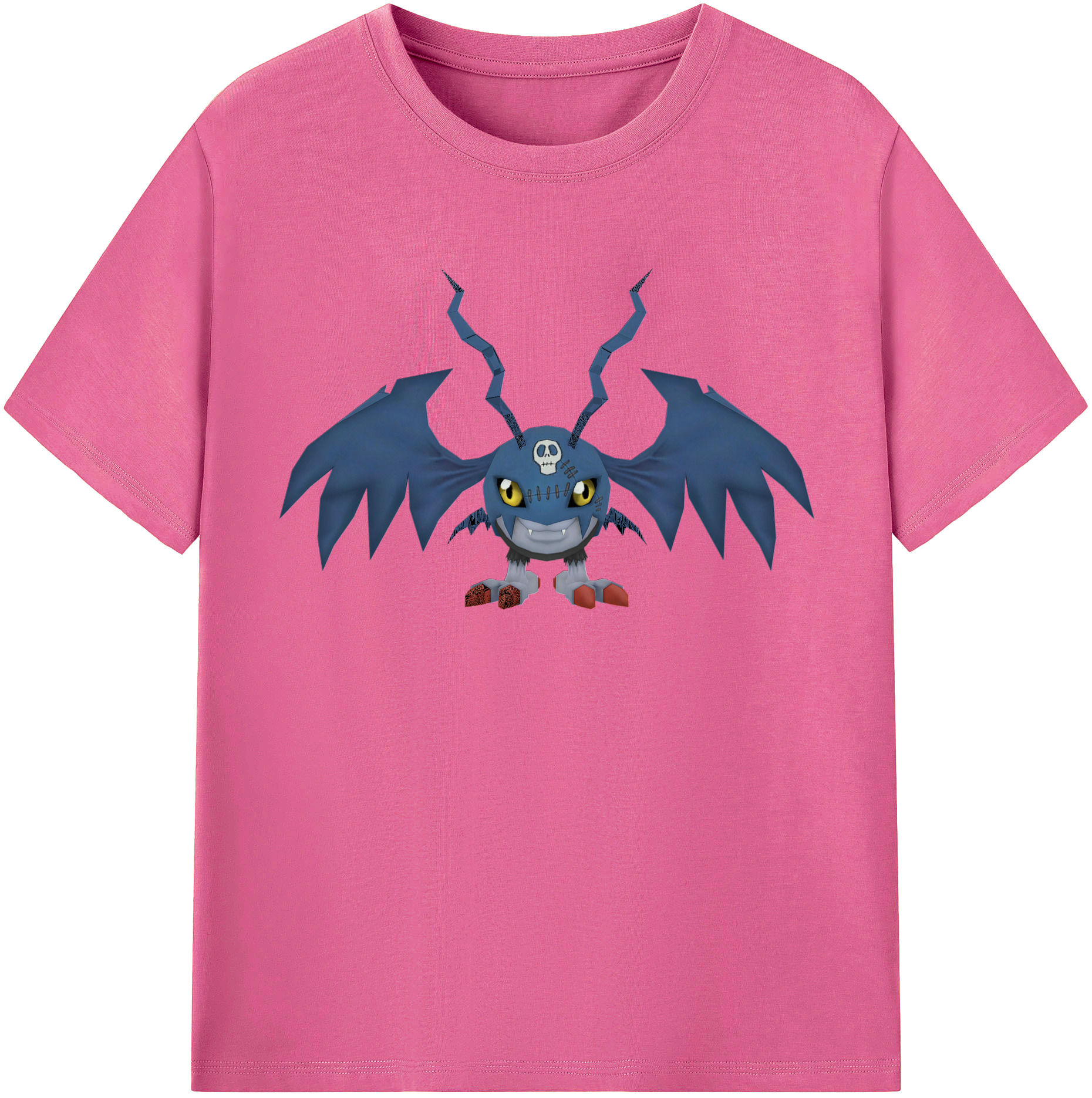 （画像用） Digimon デジタルモンスター/デジモン レディースカジュアルプリントTシャツ（綿100％）