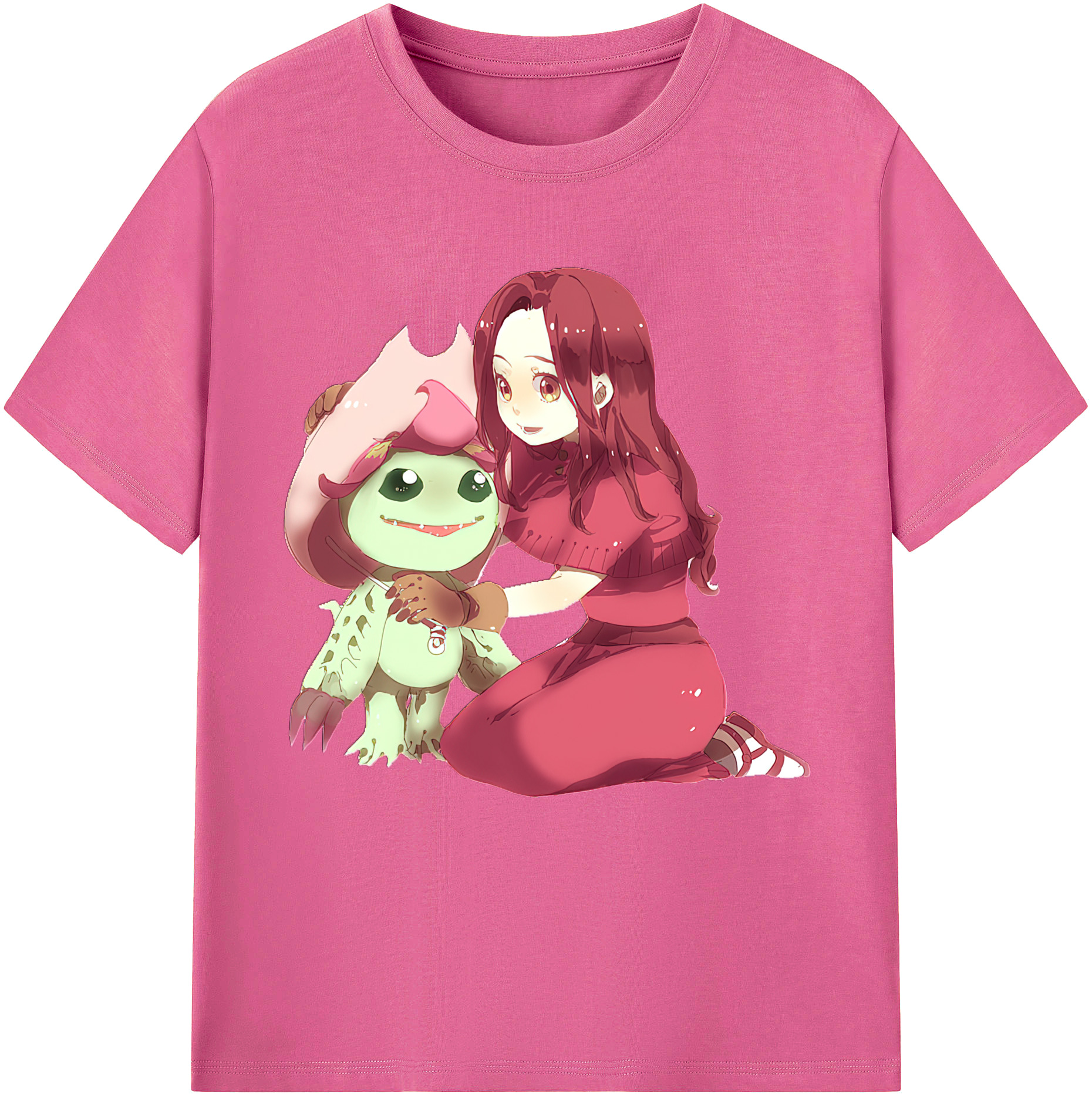 （画像用） Digimon デジタルモンスター/デジモン レディースカジュアルプリントTシャツ（綿100％）