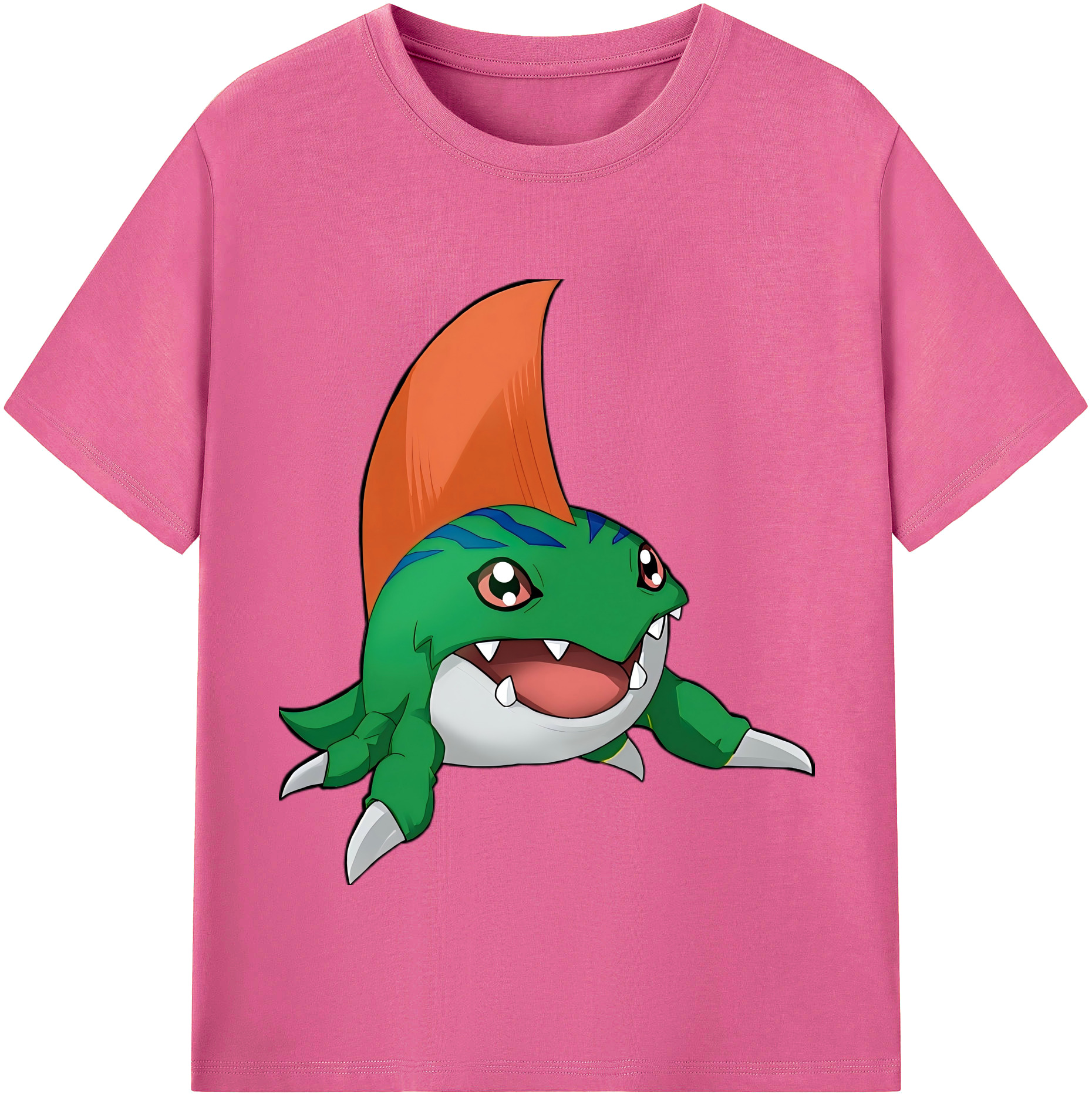 （画像用） Digimon デジタルモンスター/デジモン レディースカジュアルプリントTシャツ（綿100％）