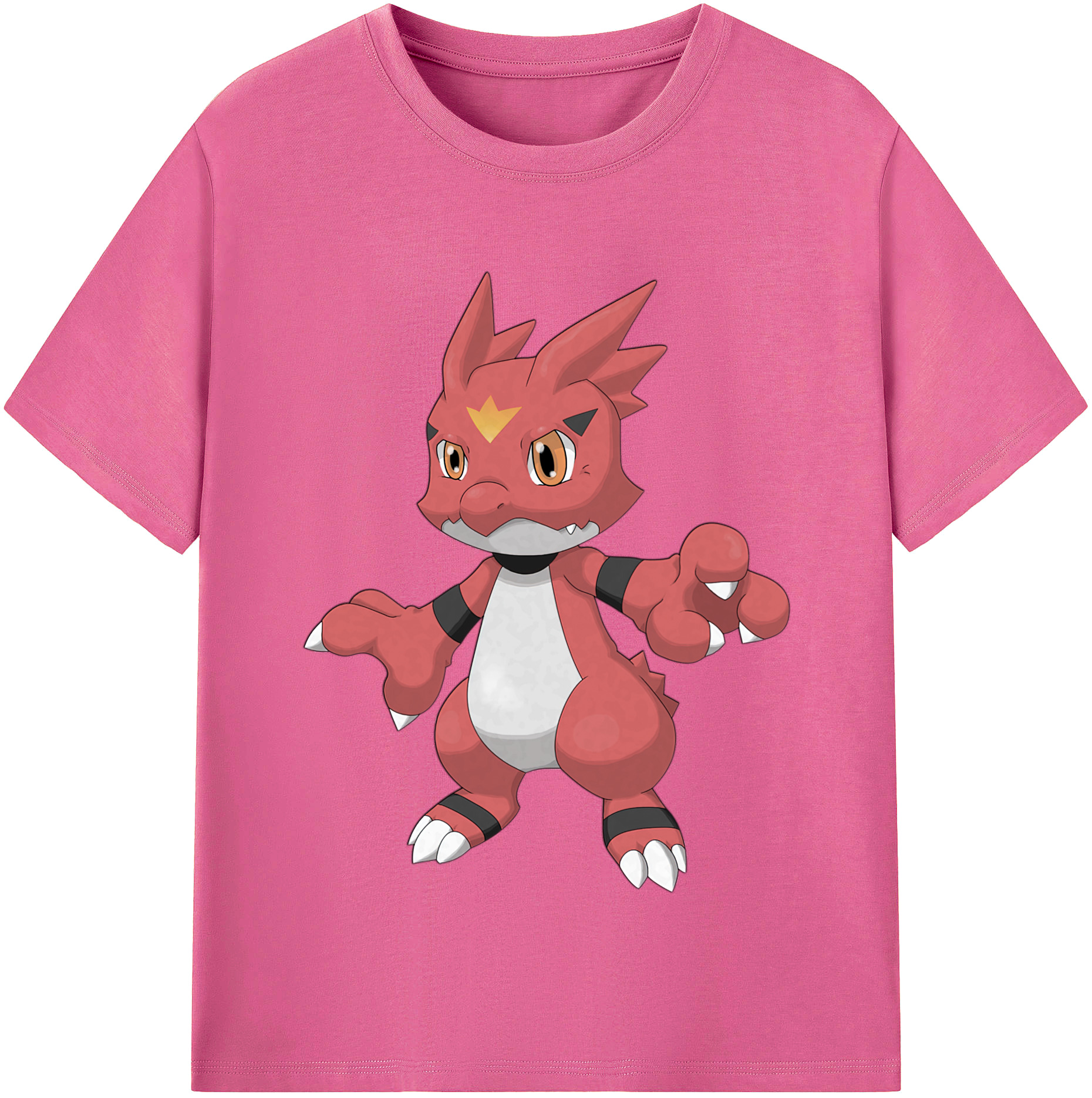 （画像用） Digimon デジタルモンスター/デジモン レディースカジュアルプリントTシャツ（綿100％）
