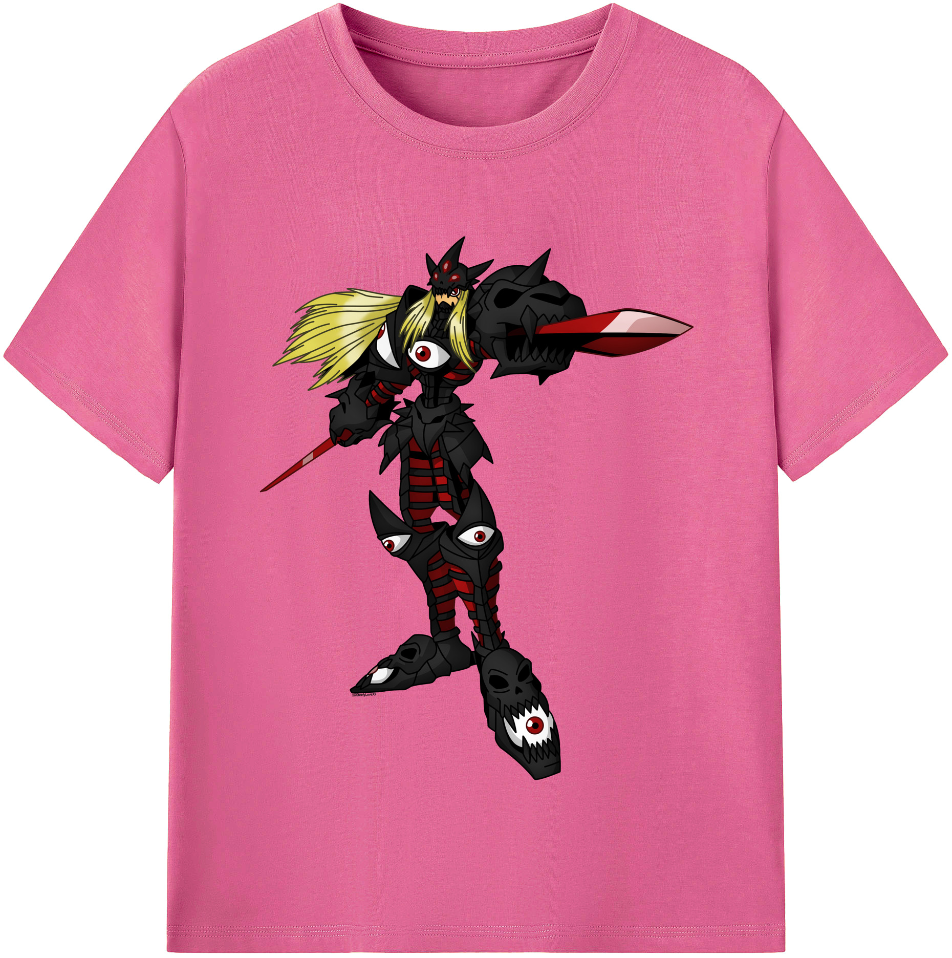 （画像用） Digimon デジタルモンスター/デジモン レディースカジュアルプリントTシャツ（綿100％）