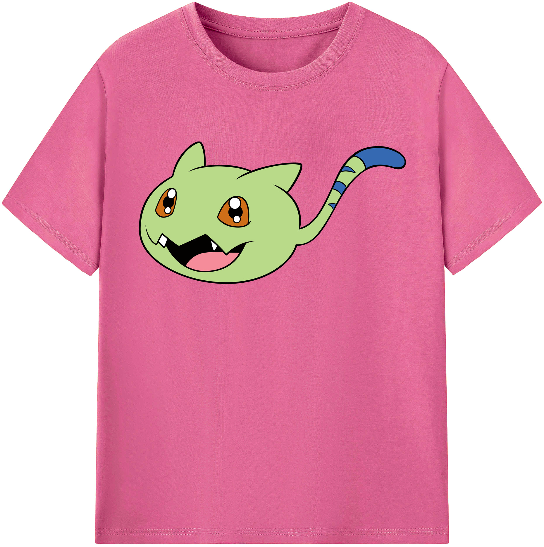 （画像用） Digimon デジタルモンスター/デジモン レディースカジュアルプリントTシャツ（綿100％）