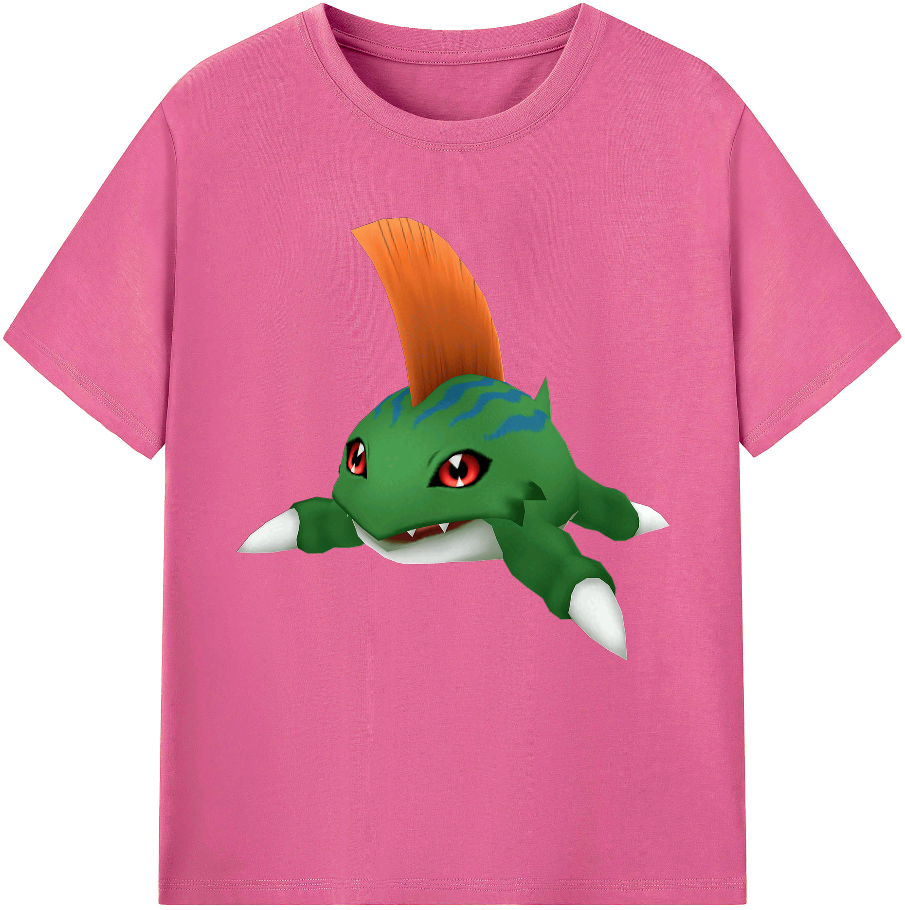 （画像用） Digimon デジタルモンスター/デジモン レディースカジュアルプリントTシャツ（綿100％）