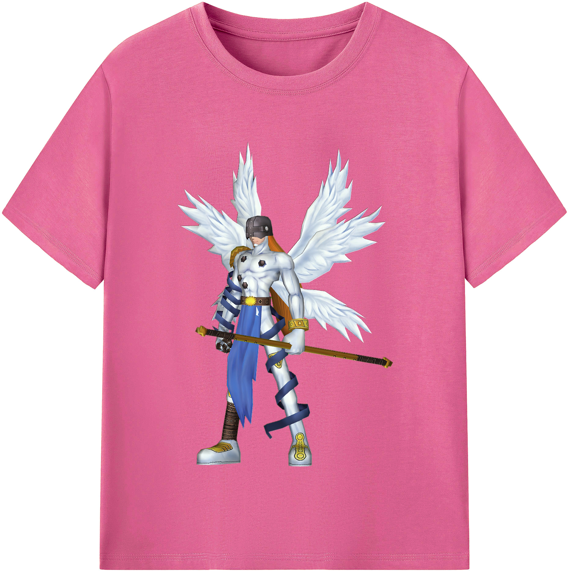 （画像用） Digimon デジタルモンスター/デジモン レディースカジュアルプリントTシャツ（綿100％）