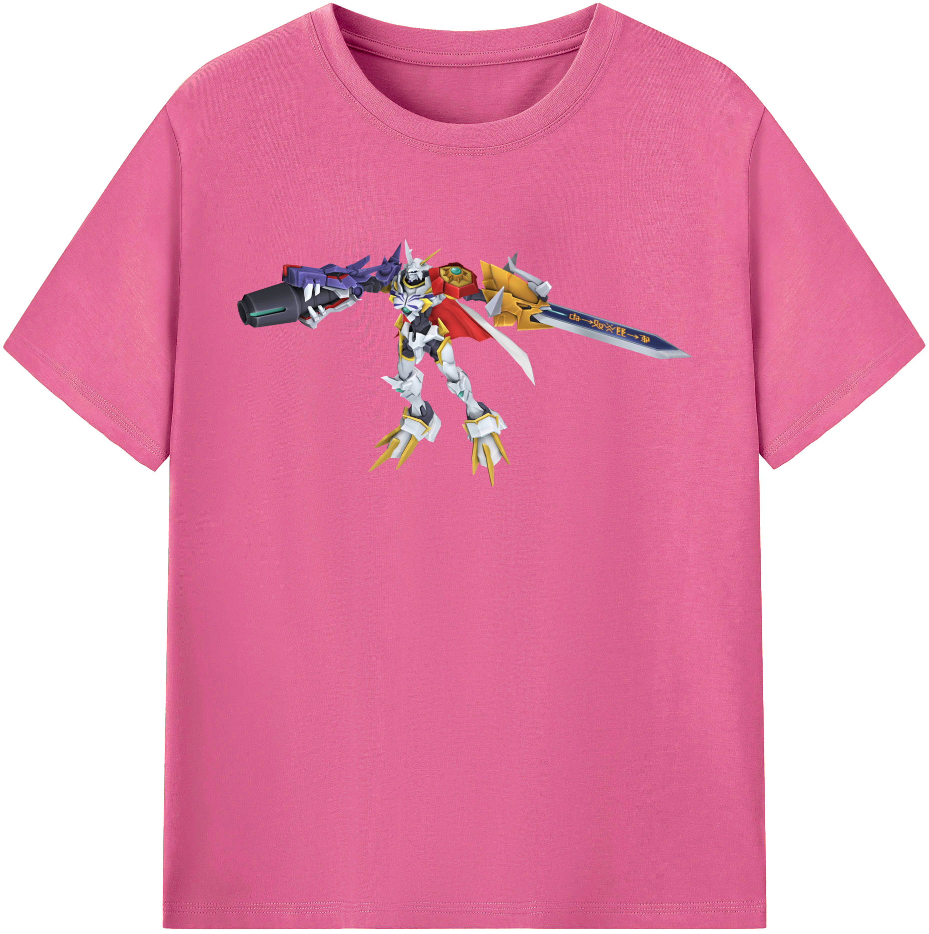 （画像用） Digimon デジタルモンスター/デジモン レディースカジュアルプリントTシャツ（綿100％）