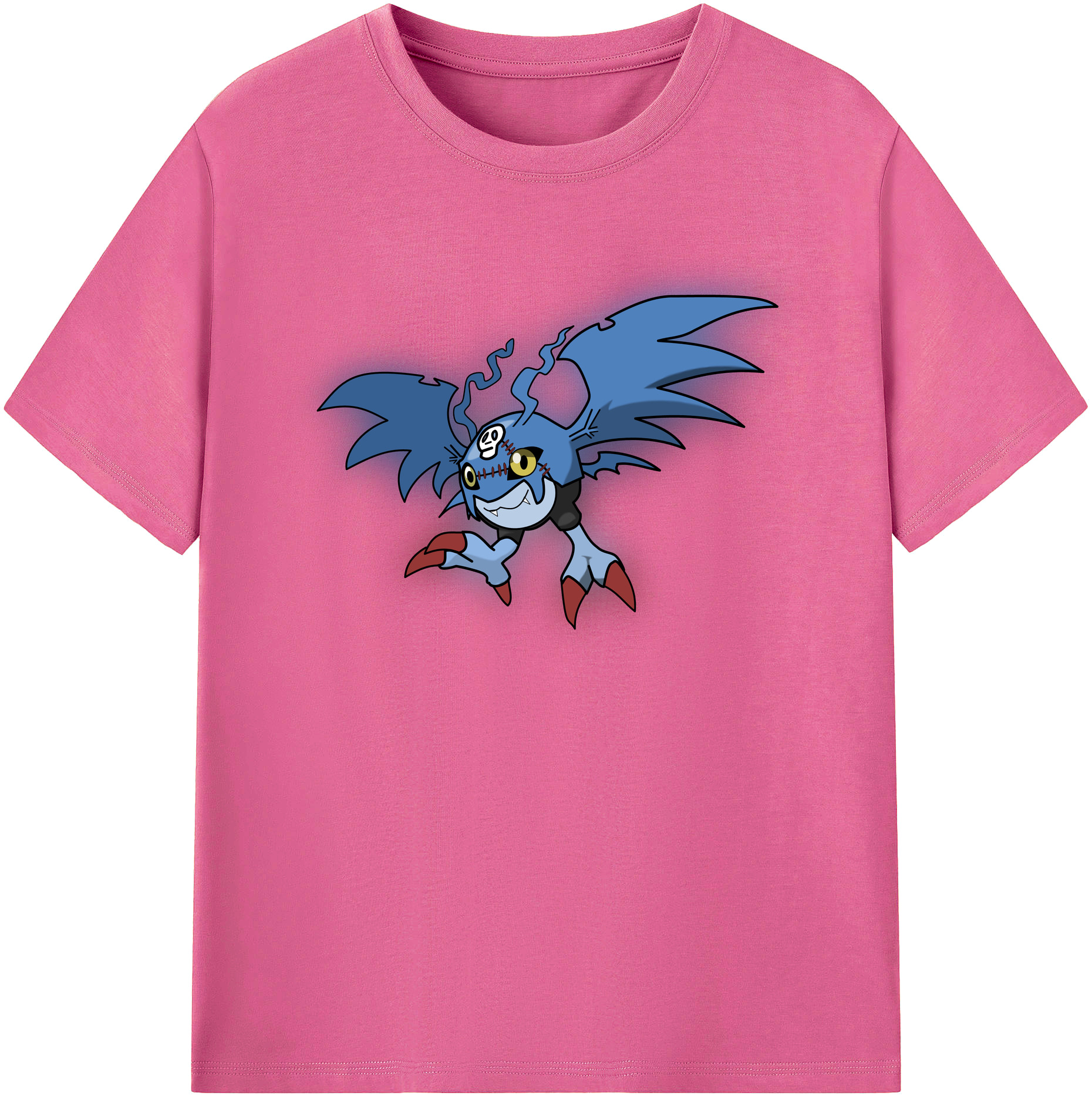（画像用） Digimon デジタルモンスター/デジモン レディースカジュアルプリントTシャツ（綿100％）