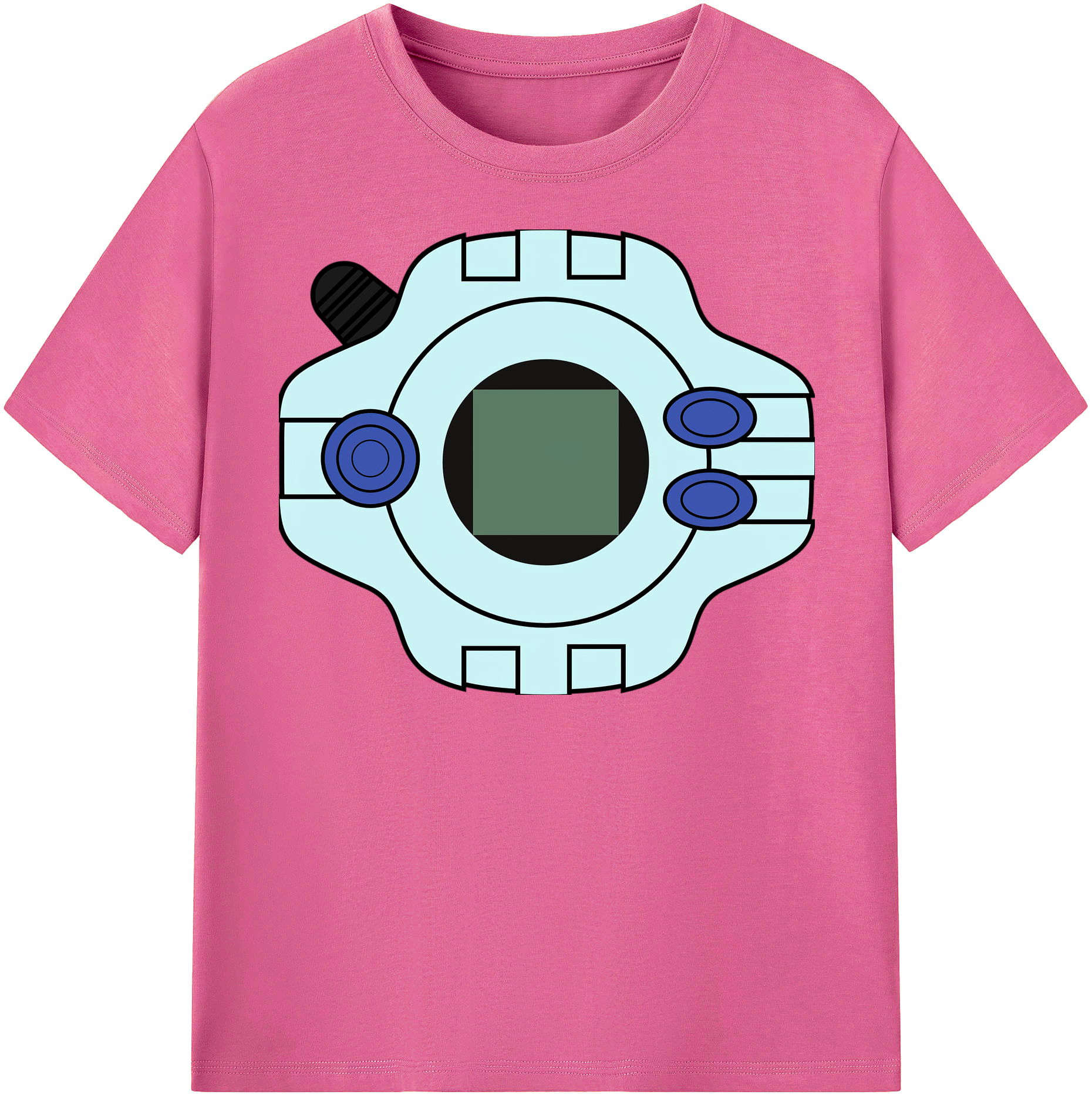 （画像用） Digimon デジタルモンスター/デジモン レディースカジュアルプリントTシャツ（綿100％）