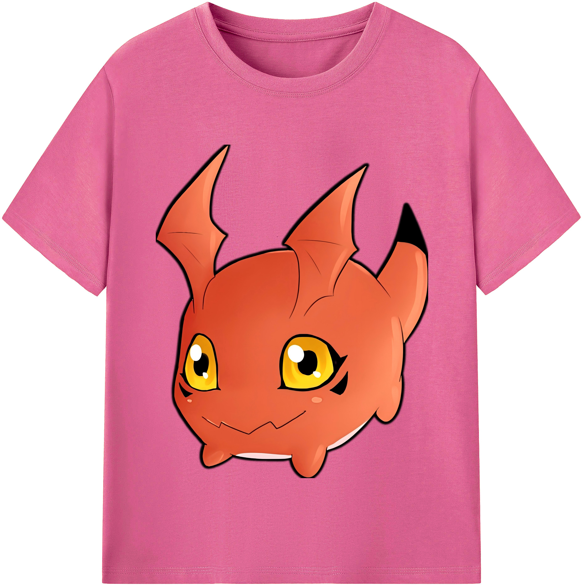 （画像用） Digimon デジタルモンスター/デジモン レディースカジュアルプリントTシャツ（綿100％）